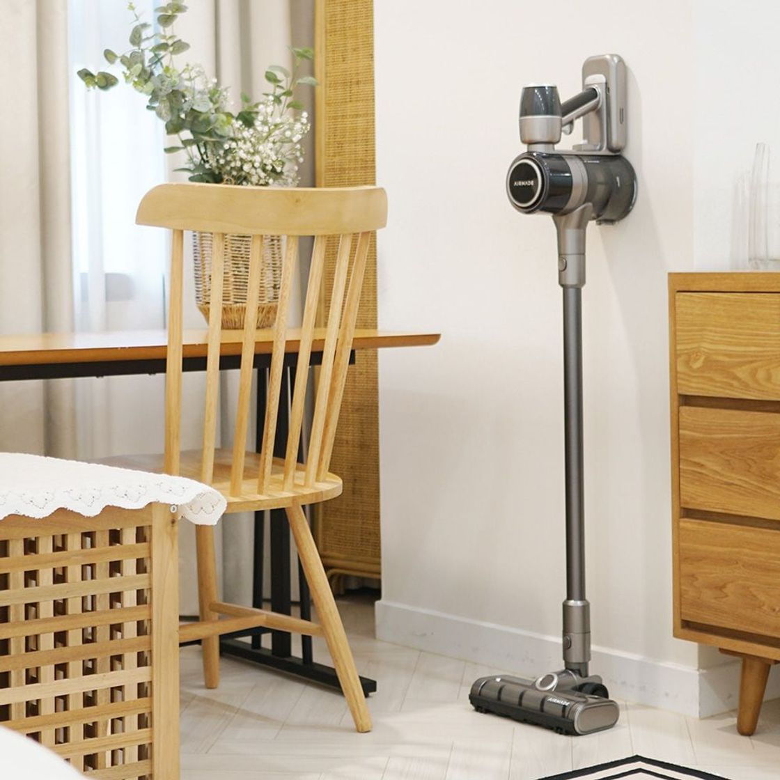 에어메이드 UV살균 최강 올인원 무선청소기 스마트포스 3500 실버(AIRMADE UV Sterilization Ultimate All-in-One Wireless Vacuum Cleaner Smart Force 3500 SILVER) - 4