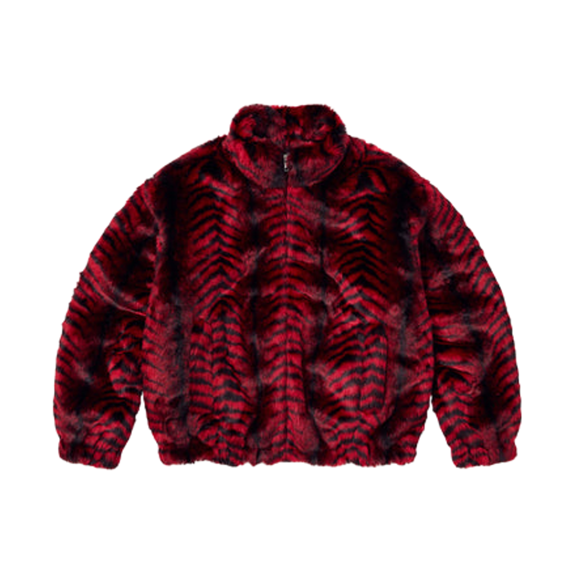 슈프림 포우 퍼 윈드스토퍼 봄버 자켓 레드 - 26SS(Supreme Faux Fur Windstopper Bomber Jacket Red - 26SS) - 1