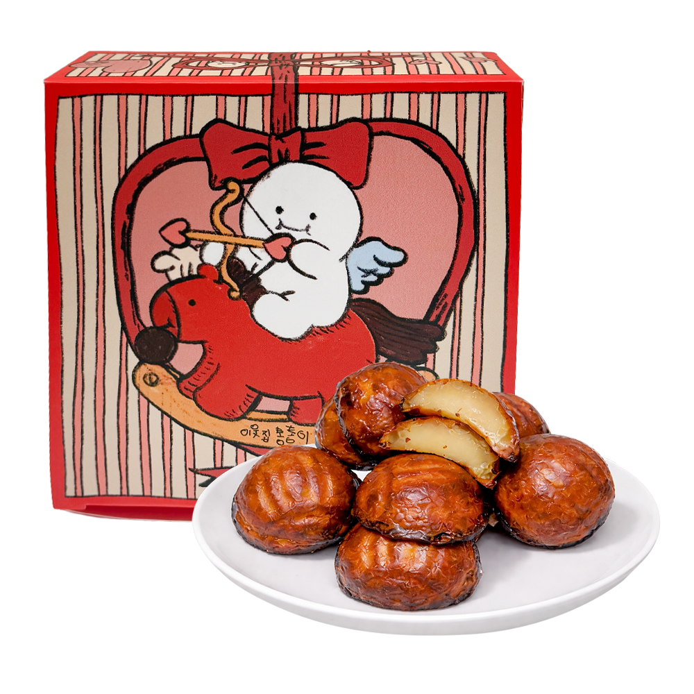 이웃집통통이 바삭쫀득 글루텐프리 버터떡 6개입(tongtonge Crispy & Chewy Gluten-Free Butter Rice Cake)