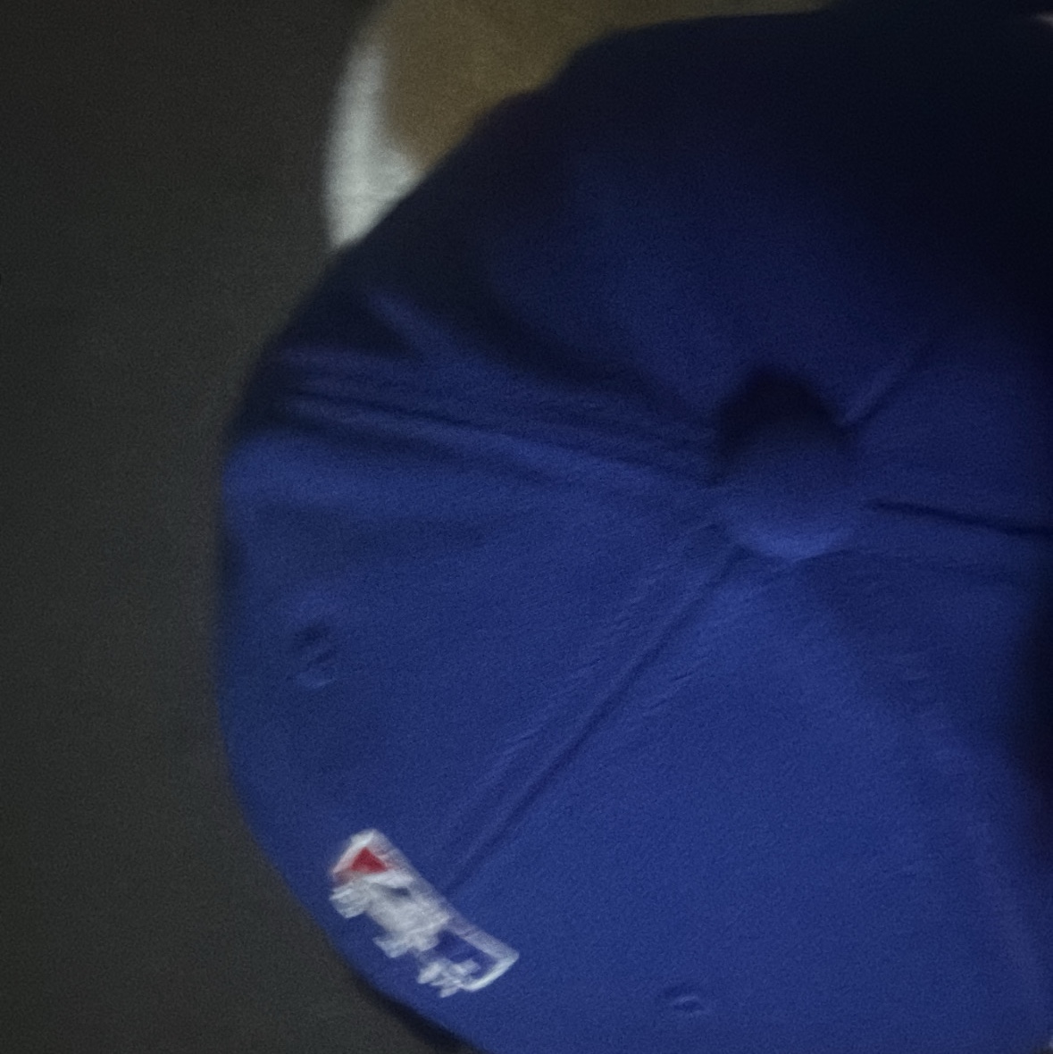 MLB New Fit Structure Ball Cap LA Dodgers Dark Blue 착용 스타일