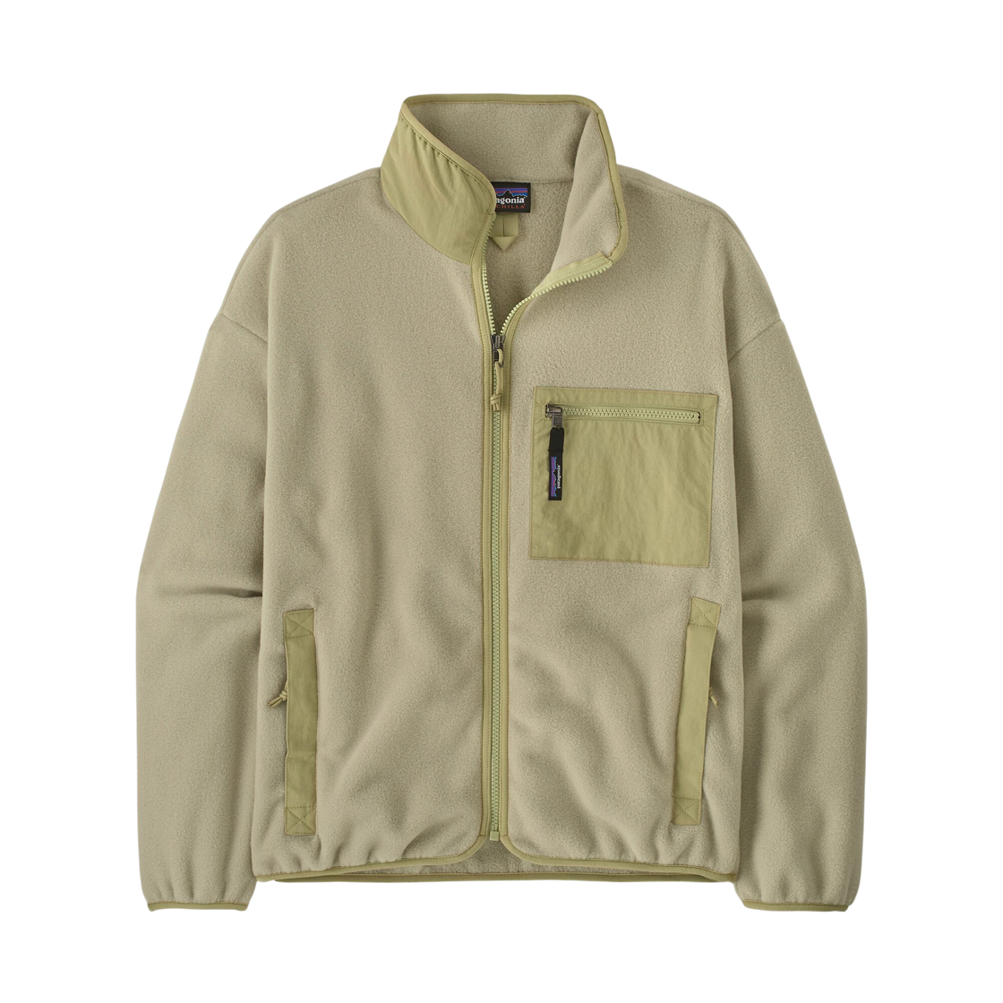 22955 (W) Patagonia Synchilla Fleece Jacket Weathered Stone