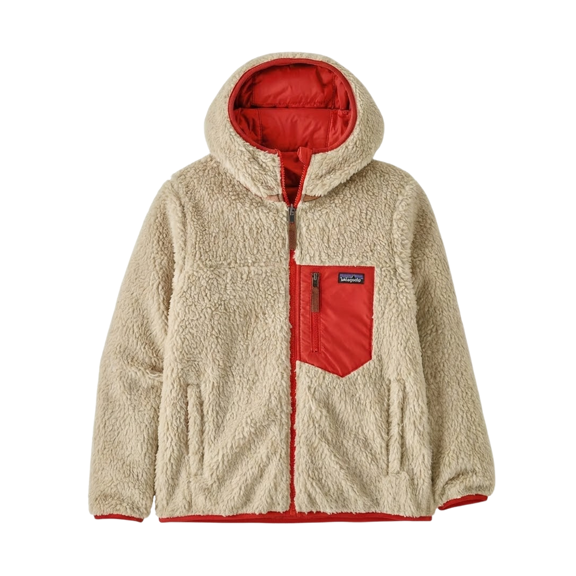 68095 (Kids) Patagonia Reversible Ready Freddy Hoody Amanita Red