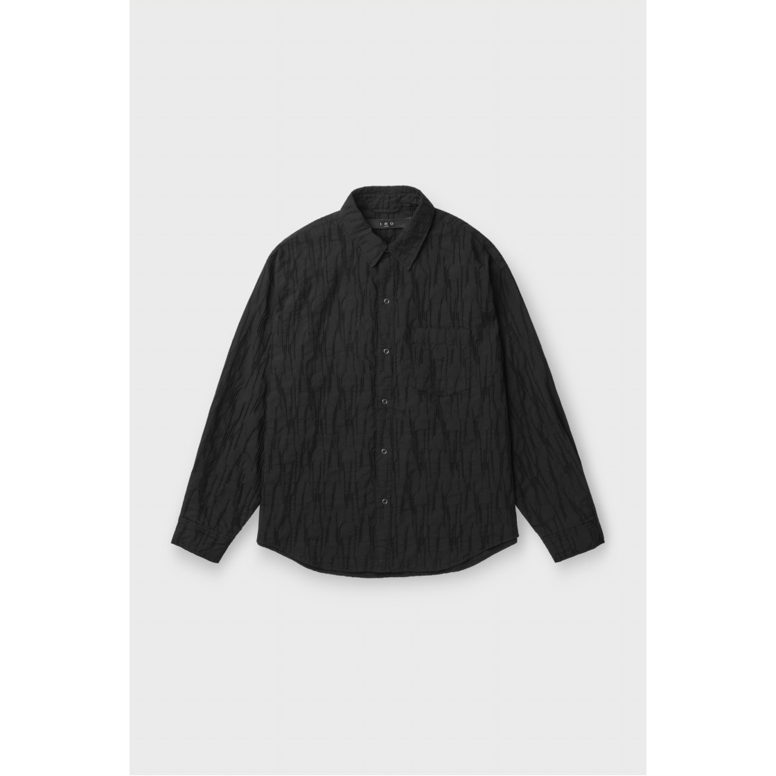 이로 제퍼 크리즈 긴팔 셔츠 블랙(IRO Zephyr Crease Long Sleeve Shirt Black) - 2