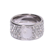 BAPE Ape Head Logo Ring Silver