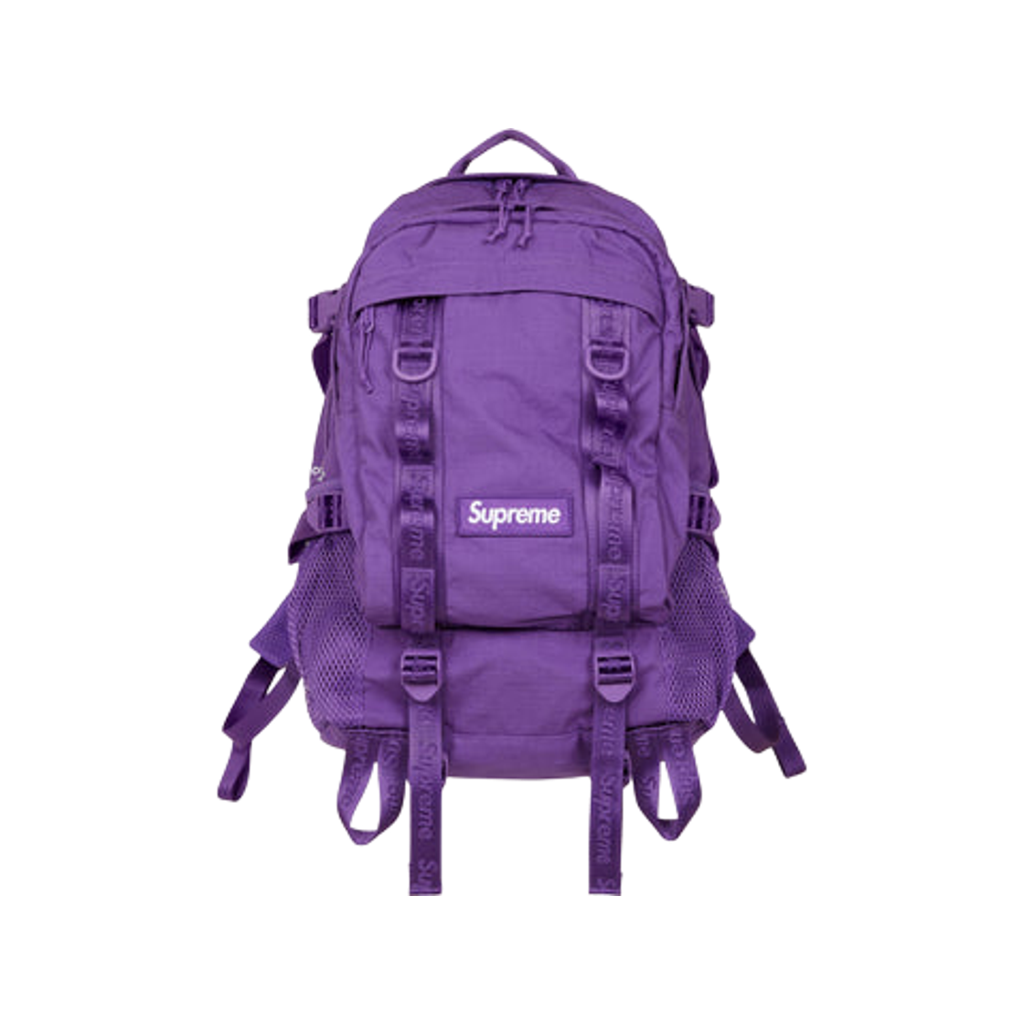 - Supreme Backpack Purple - 26SS