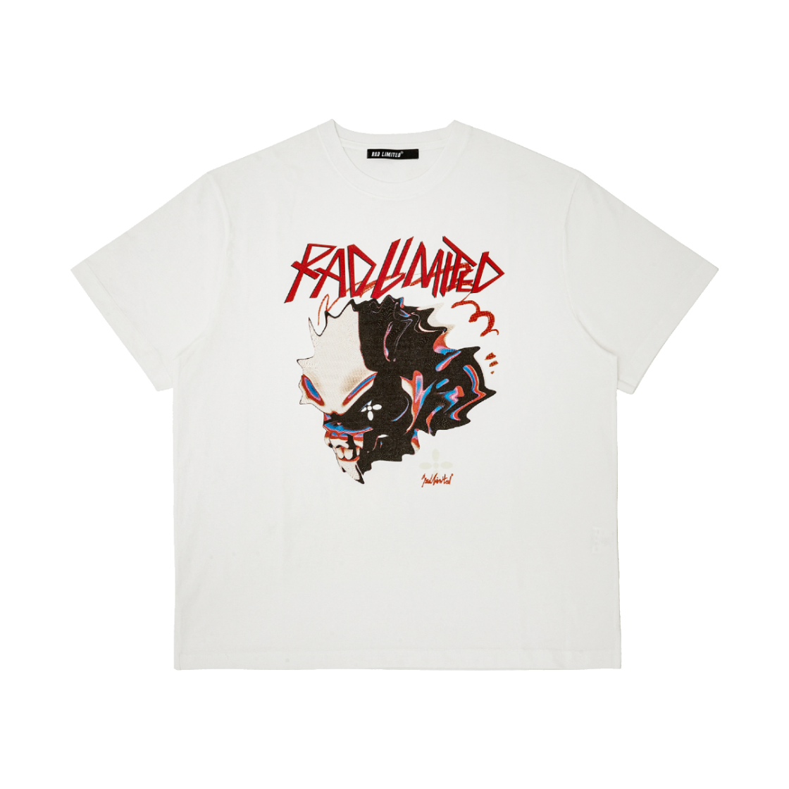 R24SSTE-05WH Rad Limited Bonkey Head T Shirts - White