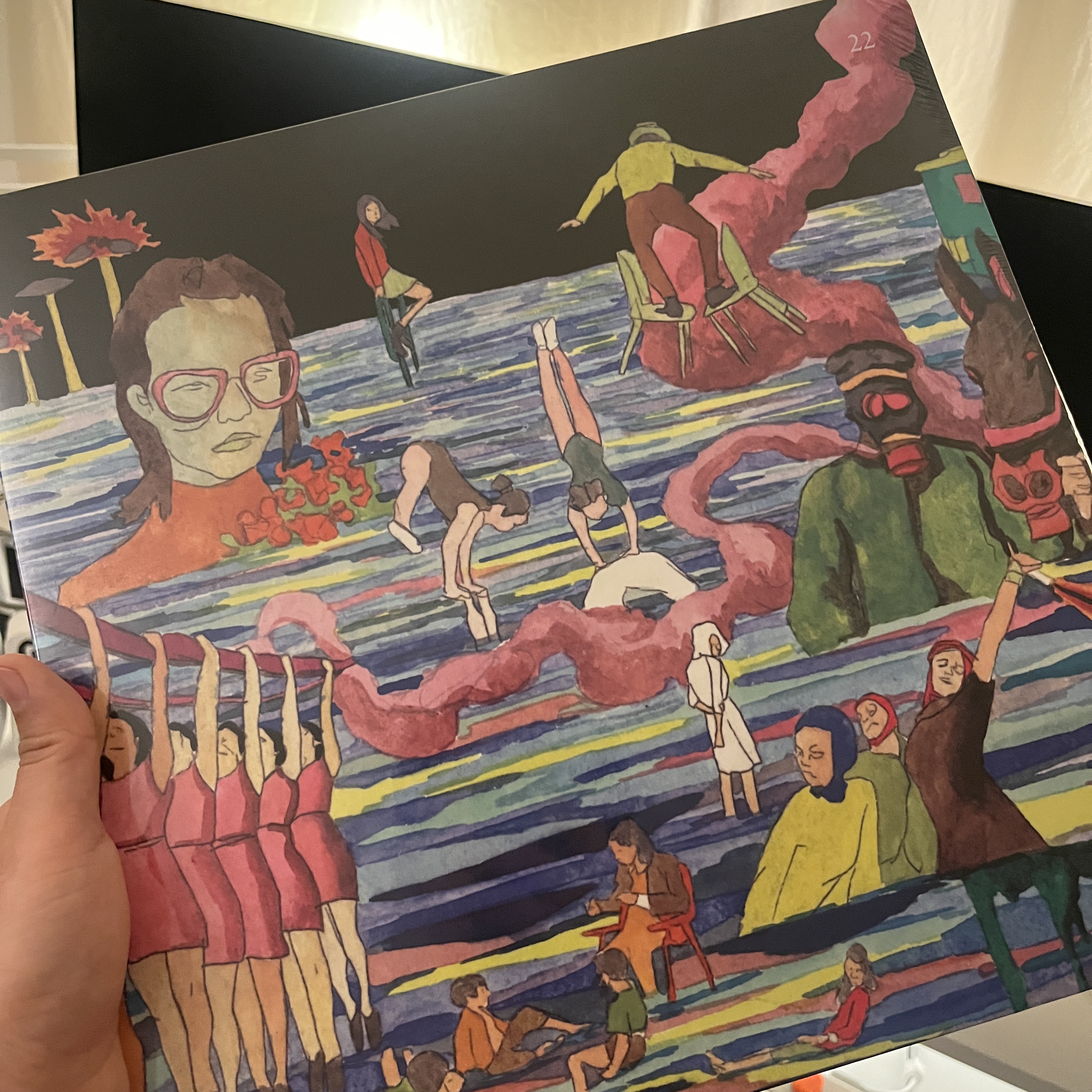 Hyukoh 2nd EP 22 LP Black 착용 스타일