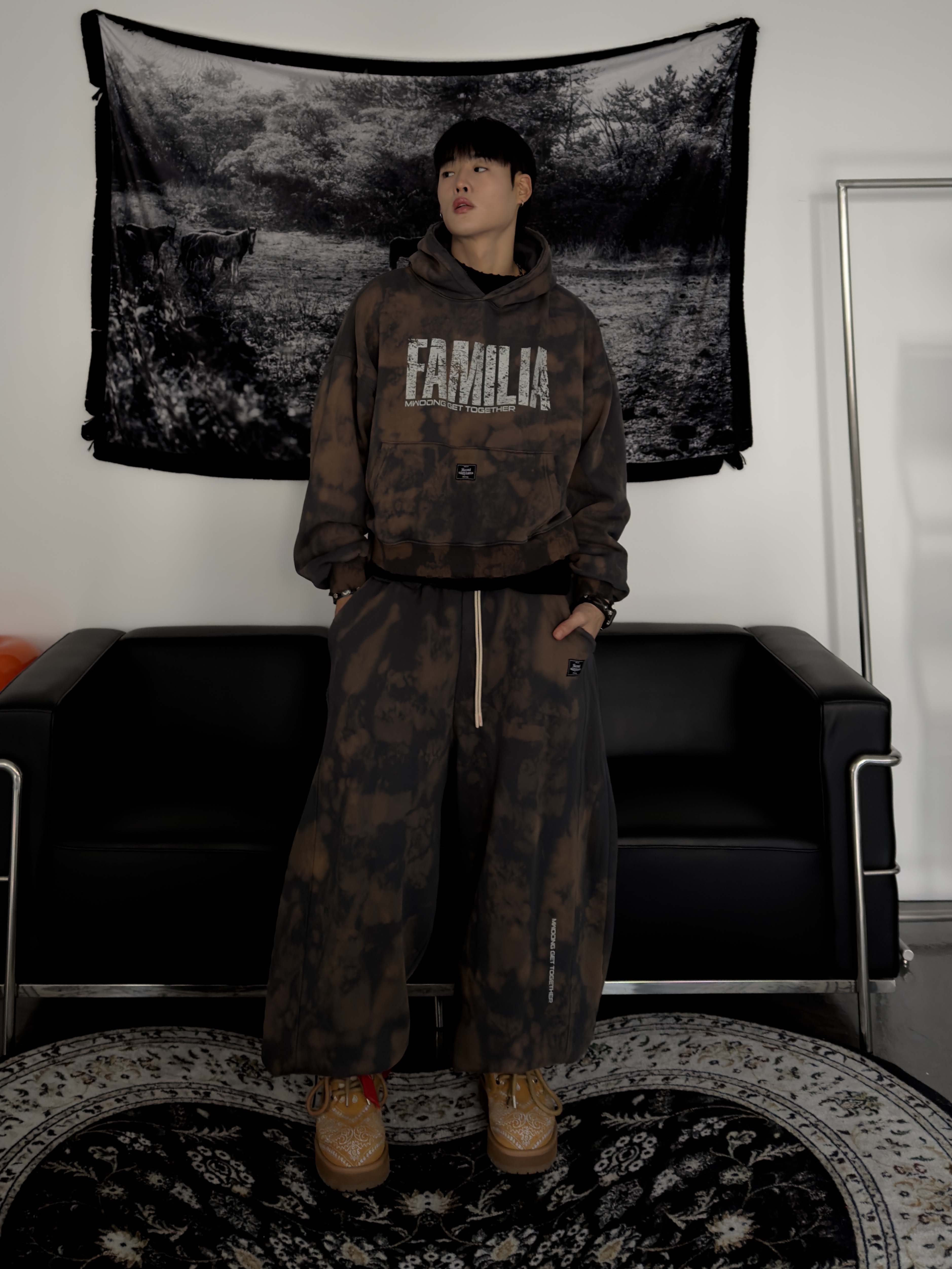PDF Channel Strada G Boots Pink, PDF Channel Strada White Camo 착용 스타일 - 2