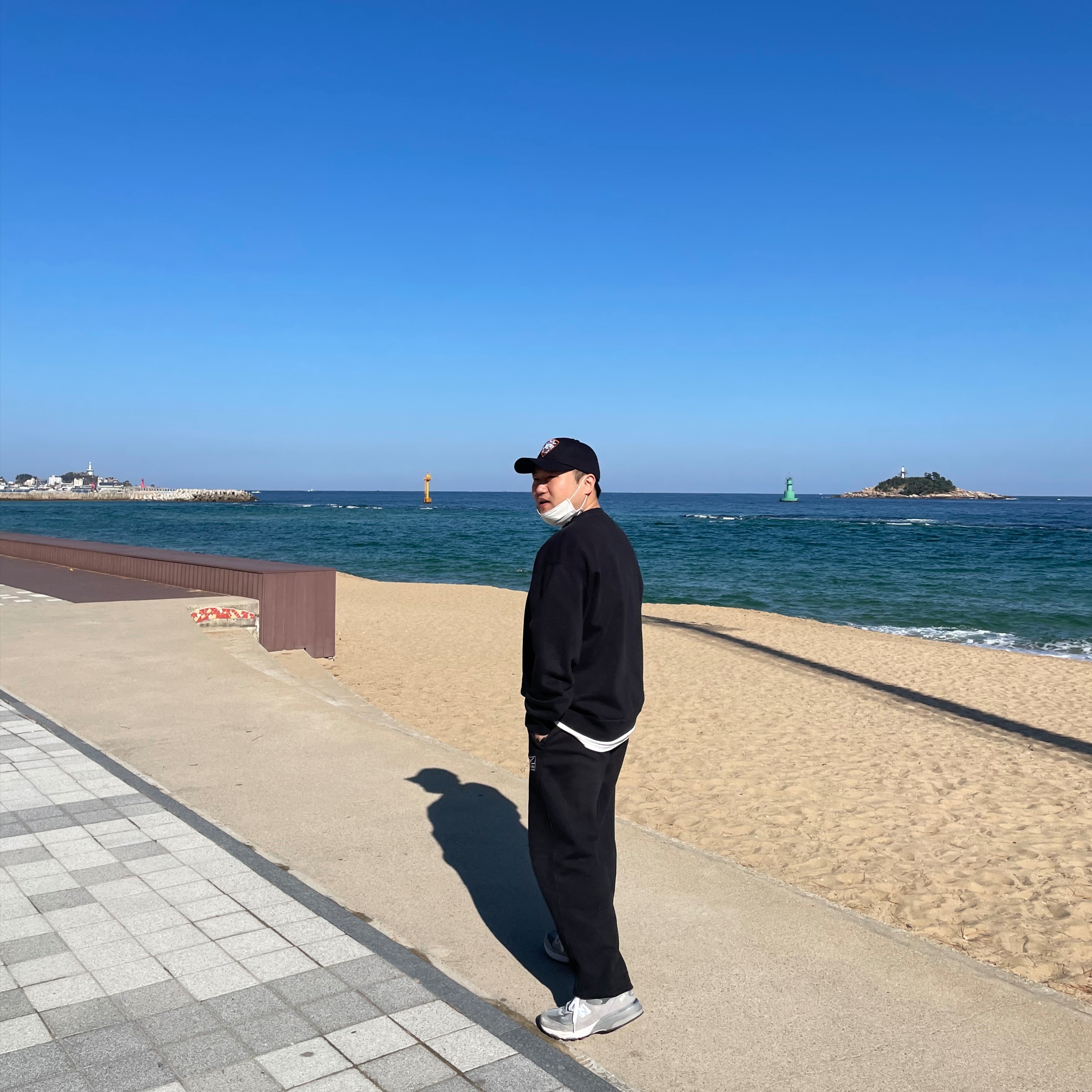 Nike x Stussy NRG Washed Fleece Crewneck Black (DO5310-010) 착용 스타일