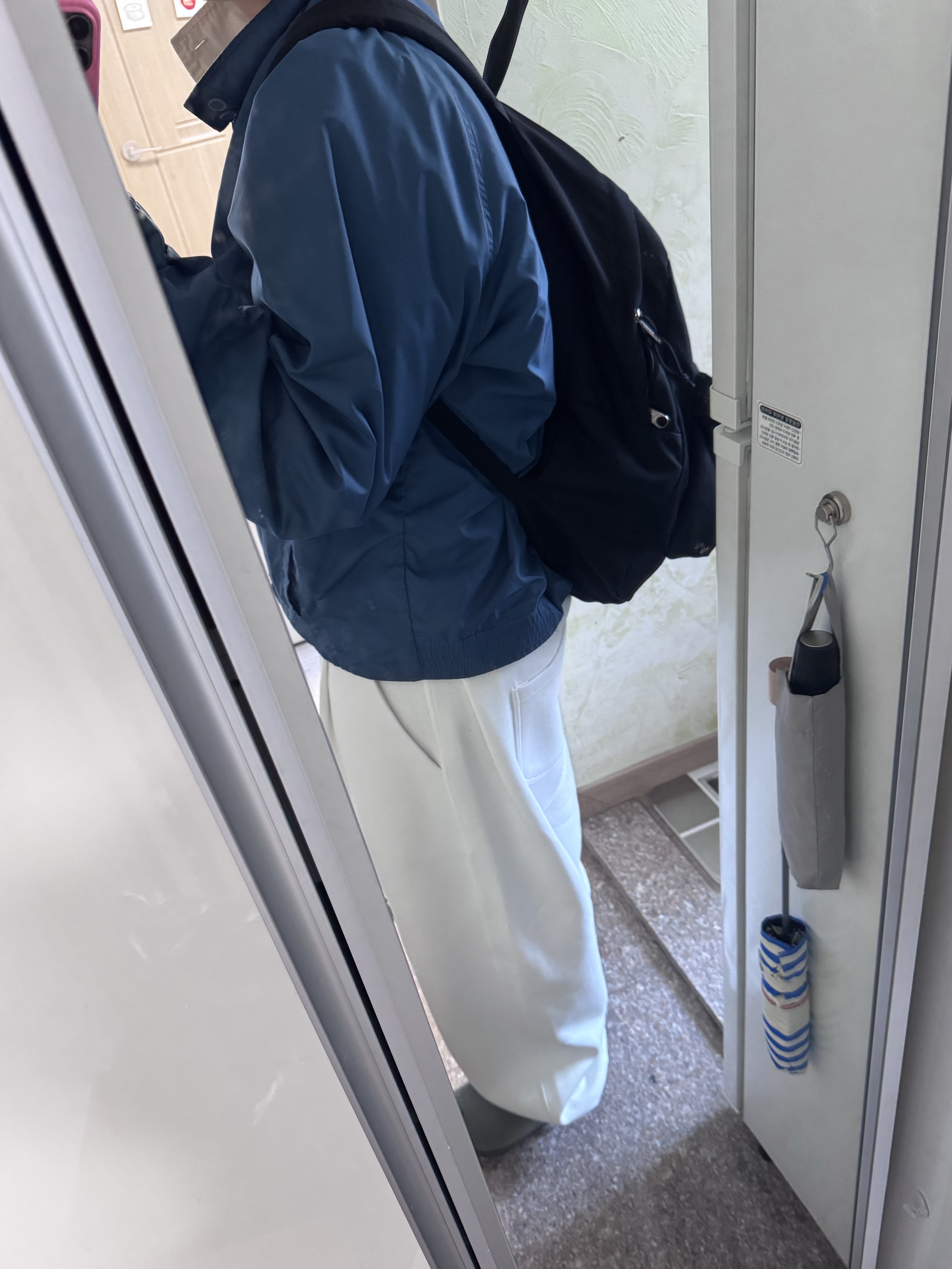 Birkenstock Boston Soft Footbed Suede Leather Elemental Blue - Regular 착용 스타일 - 3