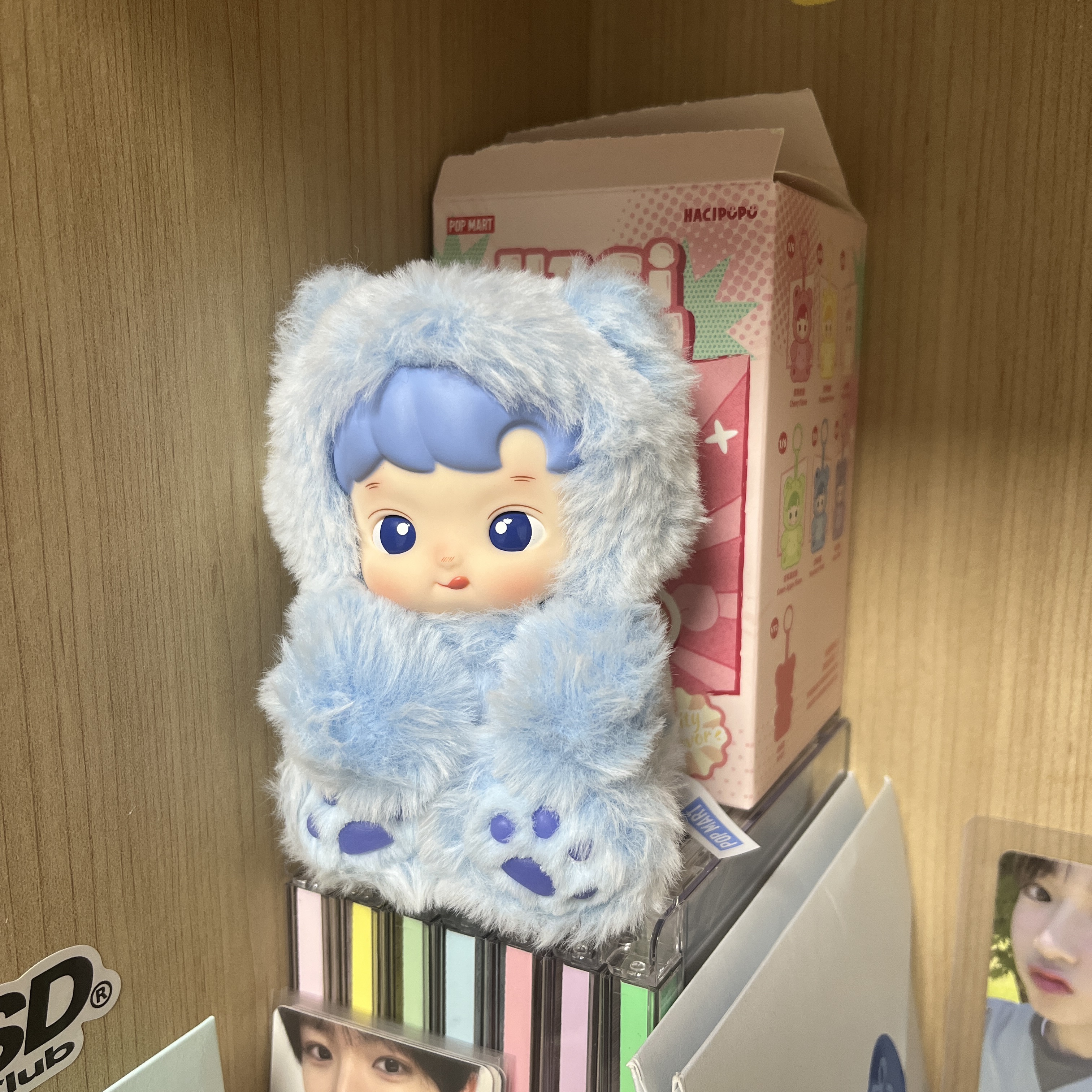 Pop Mart Hacipupu Gummy Bear Series Vinyl Plush Pendant (1 Blind Box) 착용 스타일 - 3