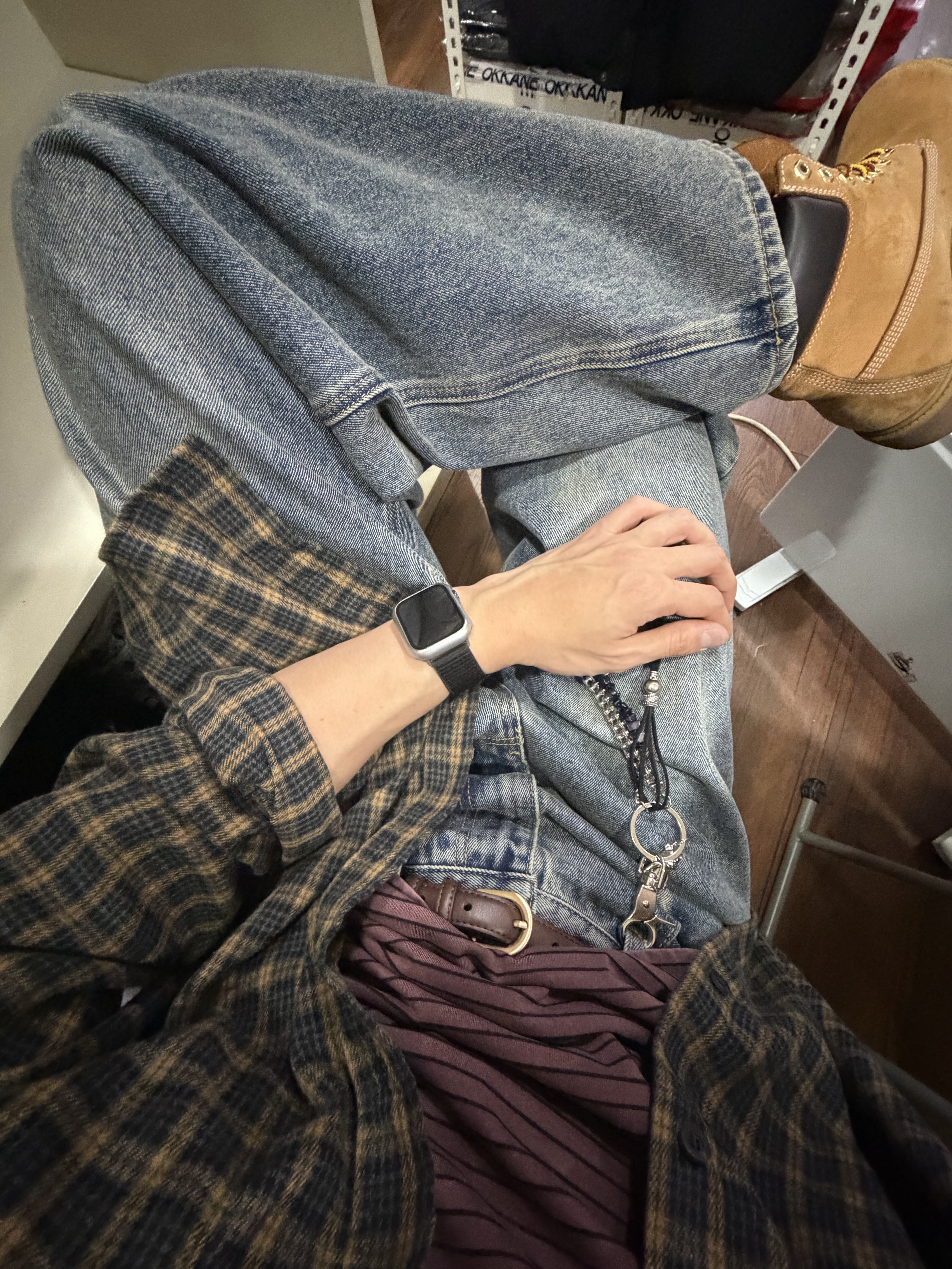 Timberland Premium 6 inch Waterproof Boot Wheat Nubuck - Wide 착용 스타일 - 1