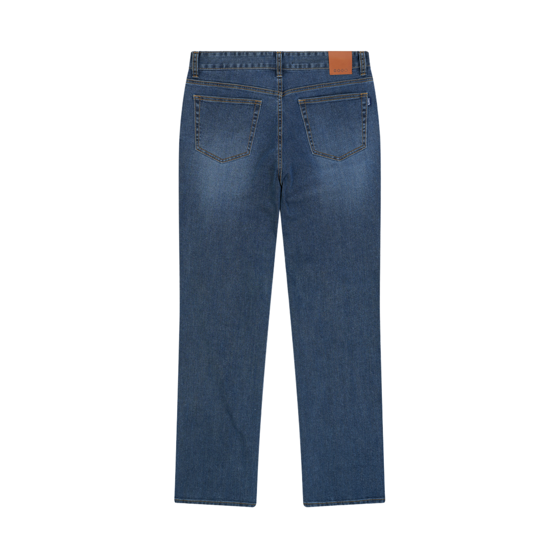 률앤와이 데님 릴렉스 테이퍼드 팬츠 다크블루 C6(Ryul+Wai: Denim Relax Tapered Pants Dark Blue C6) - 2