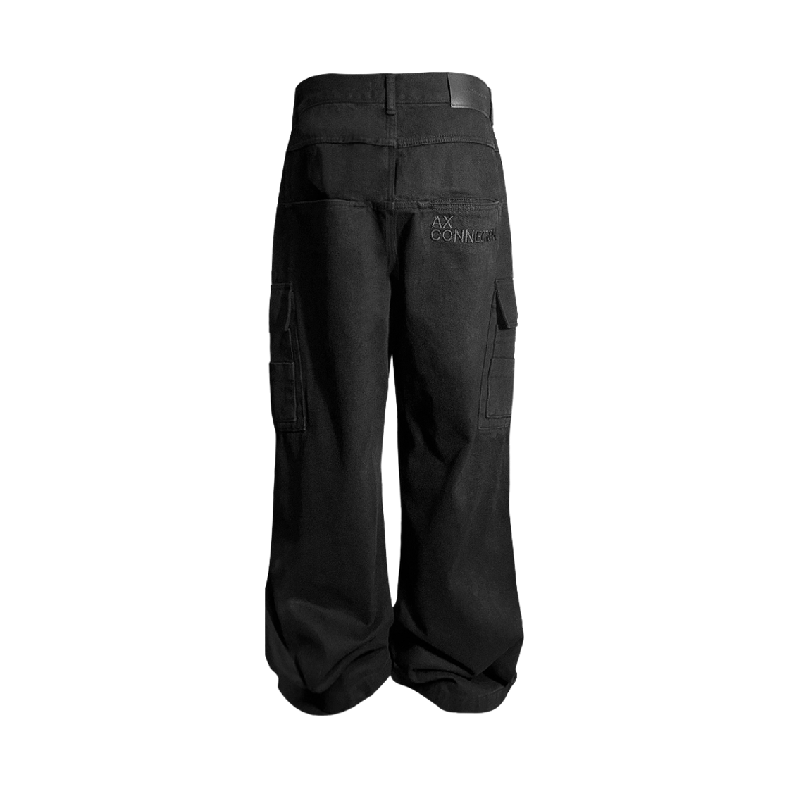 에이엑스커넥션 택티컬 카고 워시드 와이드  데님 팬츠(AX CONNECTION Tactical Cargo Washed Wide Denim Pants) - 2