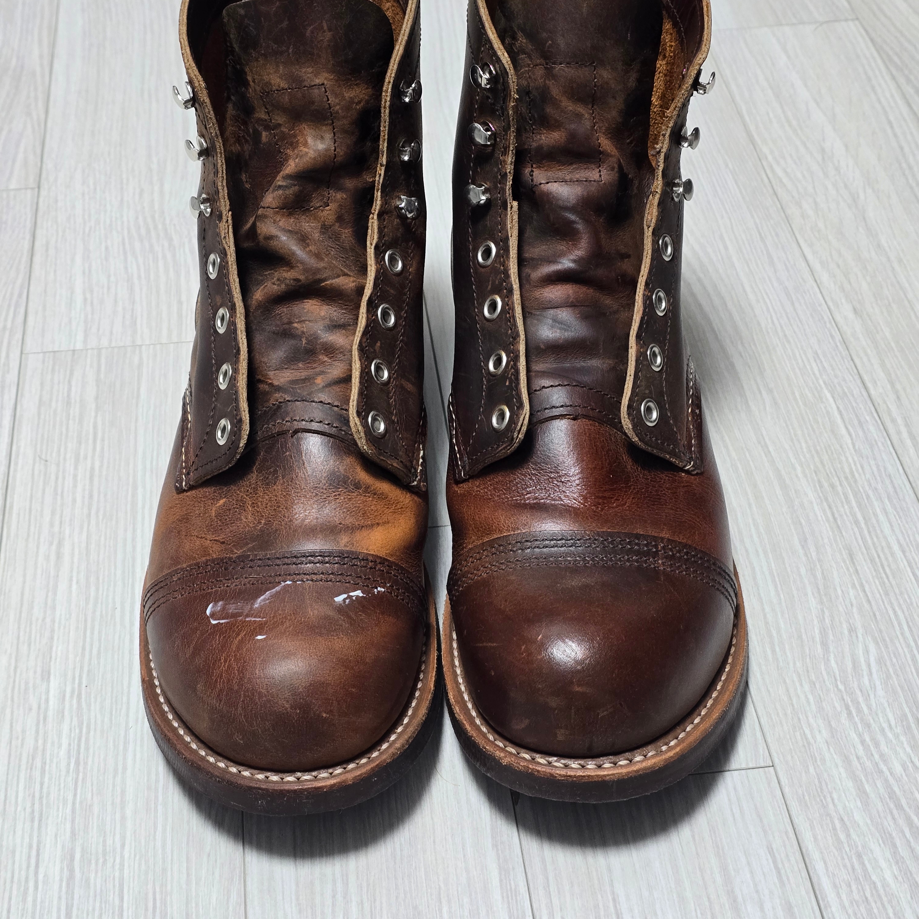 Red Wing Iron Ranger 8085 Copper Rough & Tough - D 착용 스타일 - 2