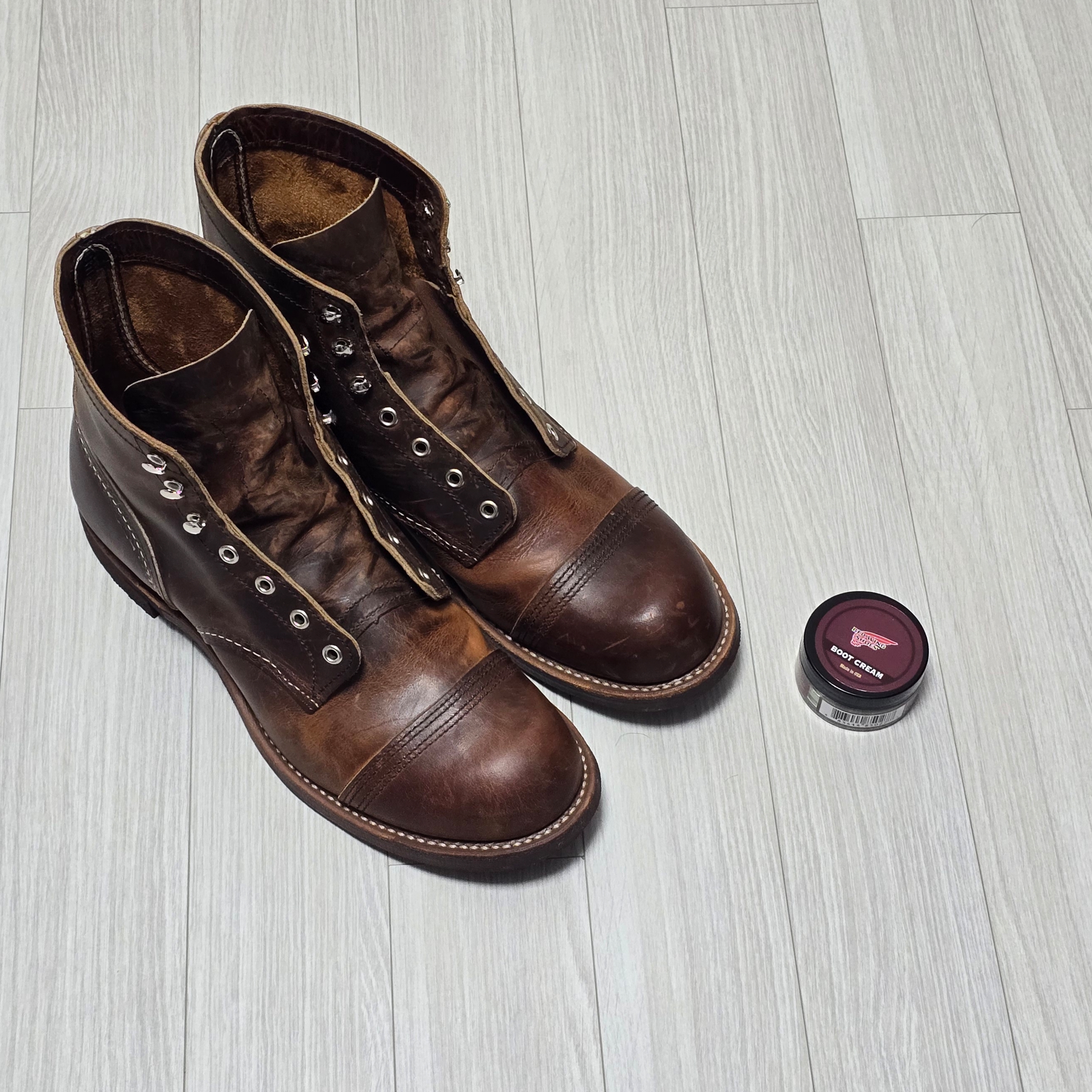 Red Wing Iron Ranger 8085 Copper Rough & Tough - D 착용 스타일 - 1