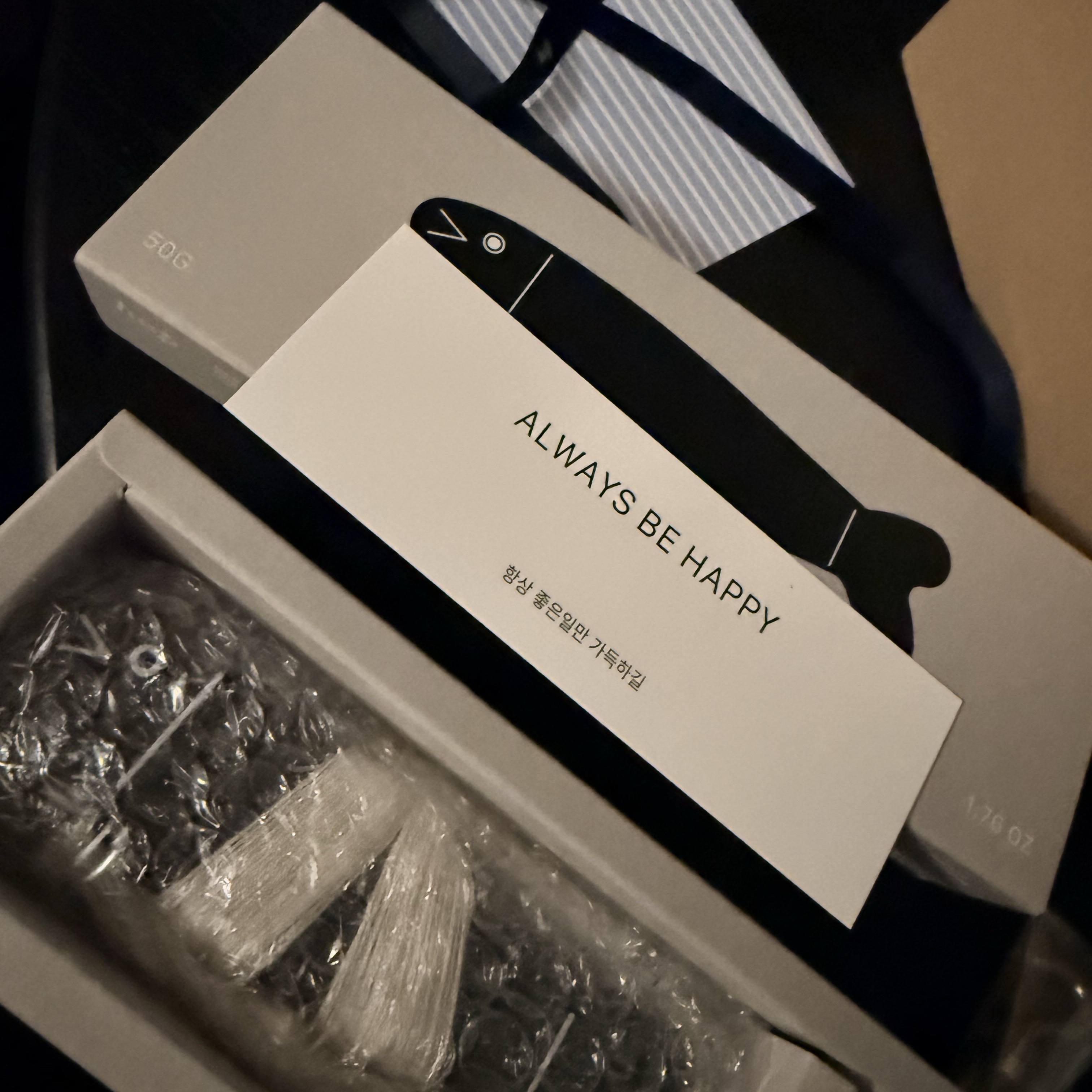 [KREAM 단독] HAP Luck pollack ornaments black 착용 스타일
