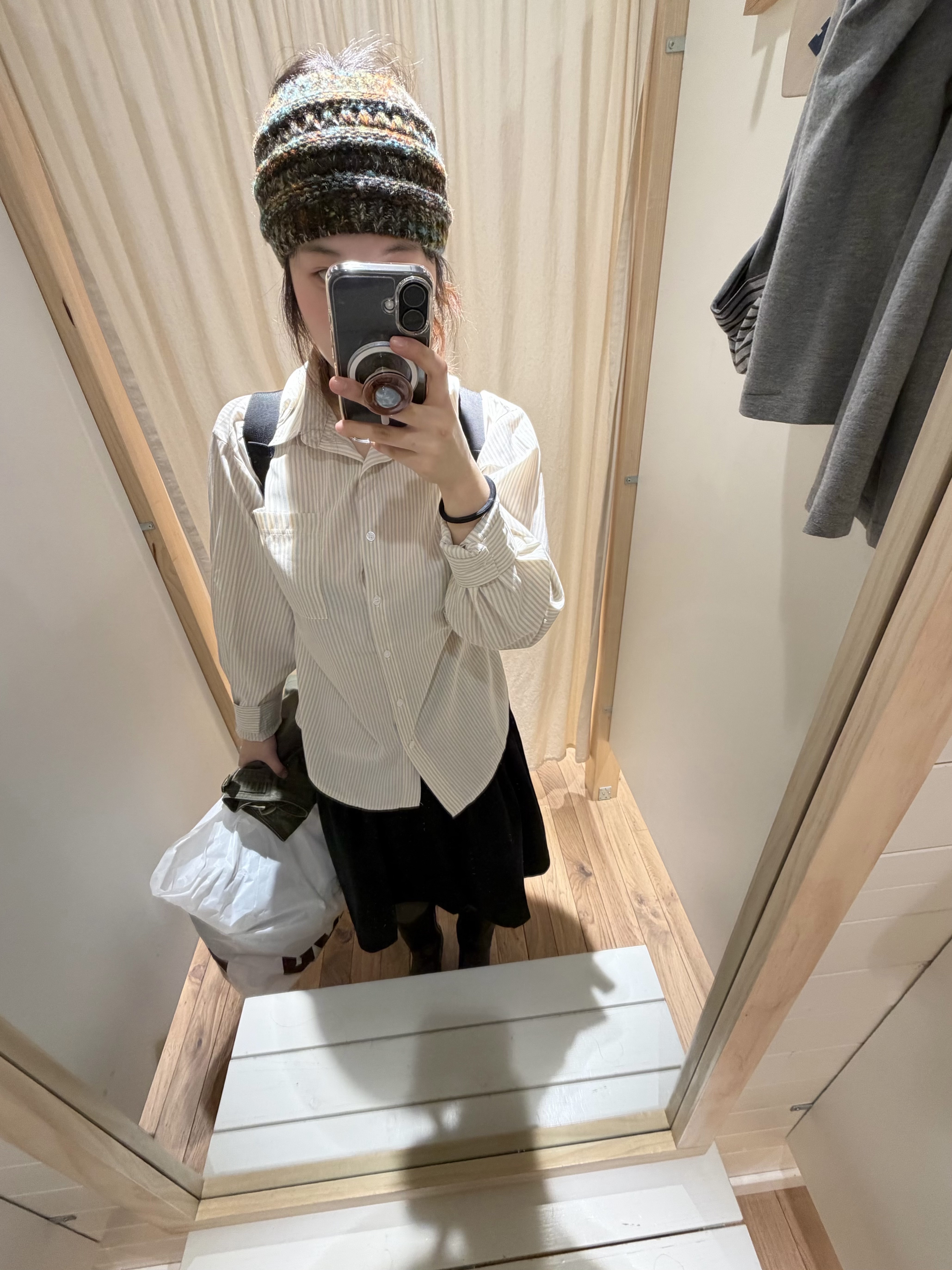 (W) Camper Iman Long Boots Black 착용 스타일 - 6