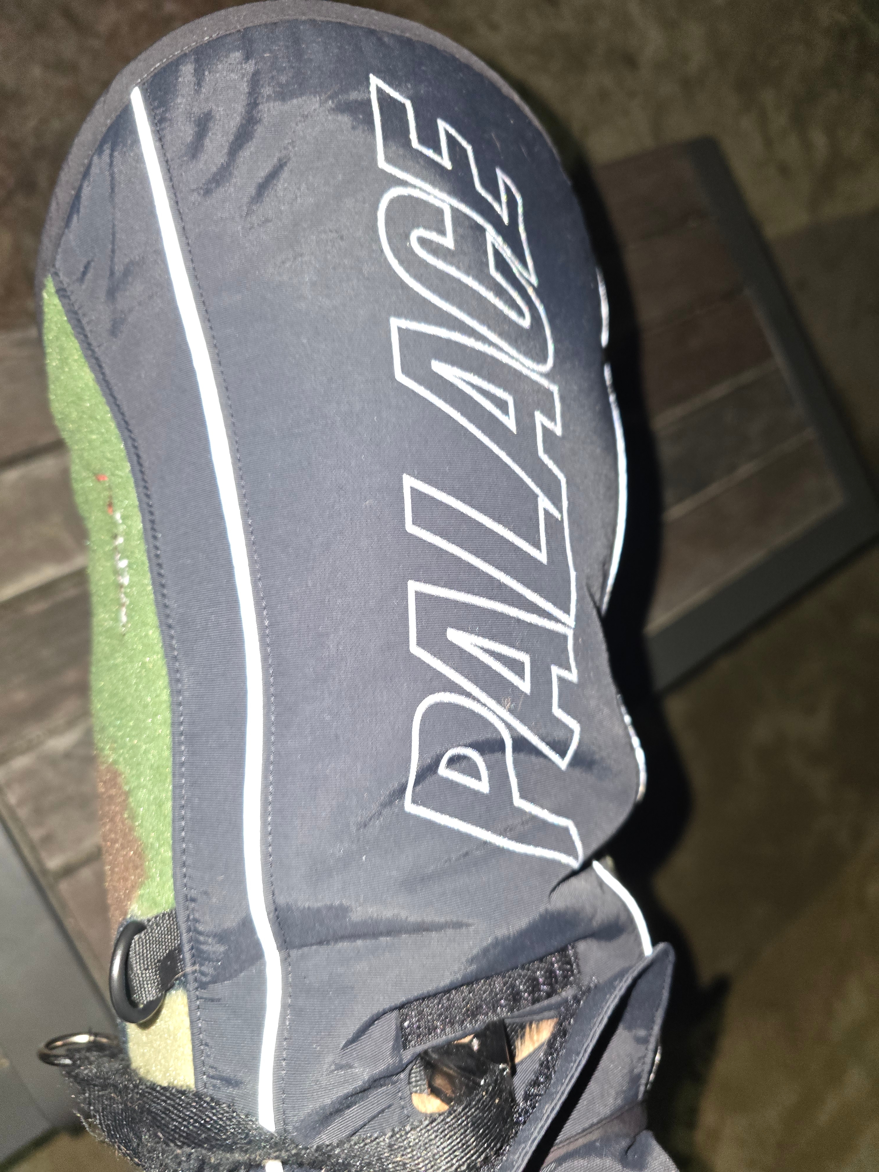 Palace Polartec Dog Jacket Camo Black - 26SS 착용 스타일