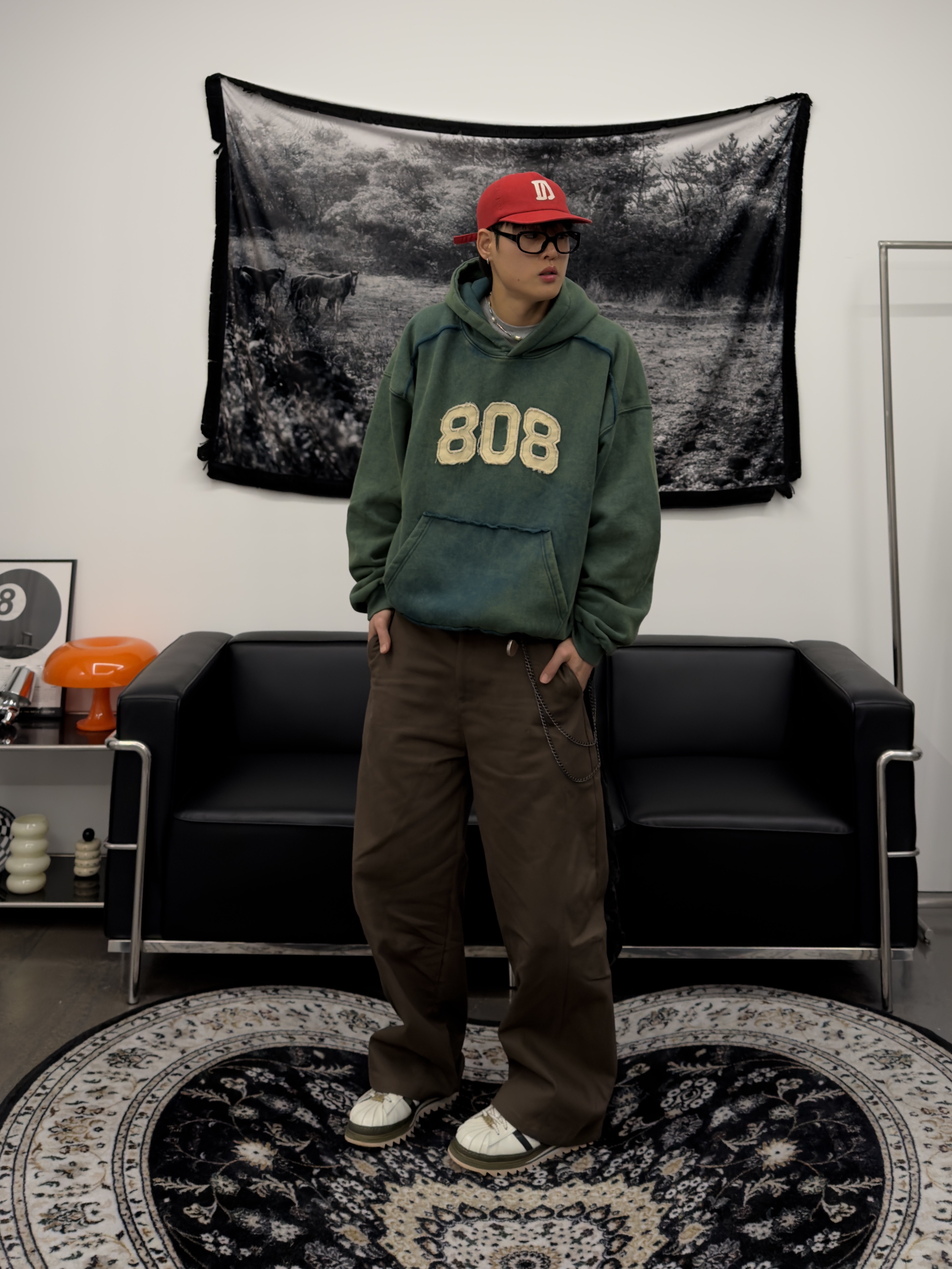 Adidas x BAPE x Edison Chen Clot Superstar Off White Branch 착용 스타일 - 3