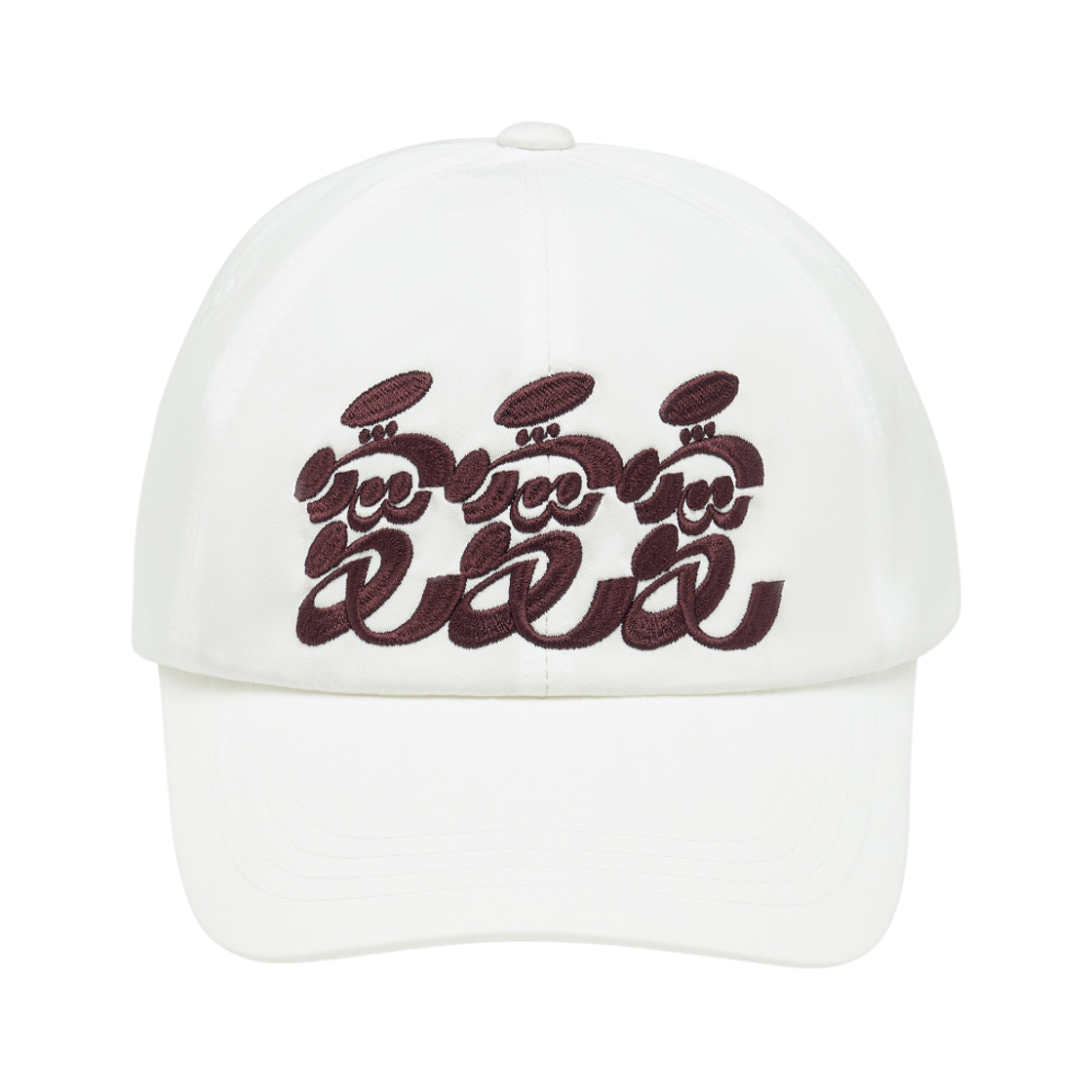 러브러브러브 SV The Most Basic 베이스볼 캡 화이트(SV The Most Basic Baseball Cap White)