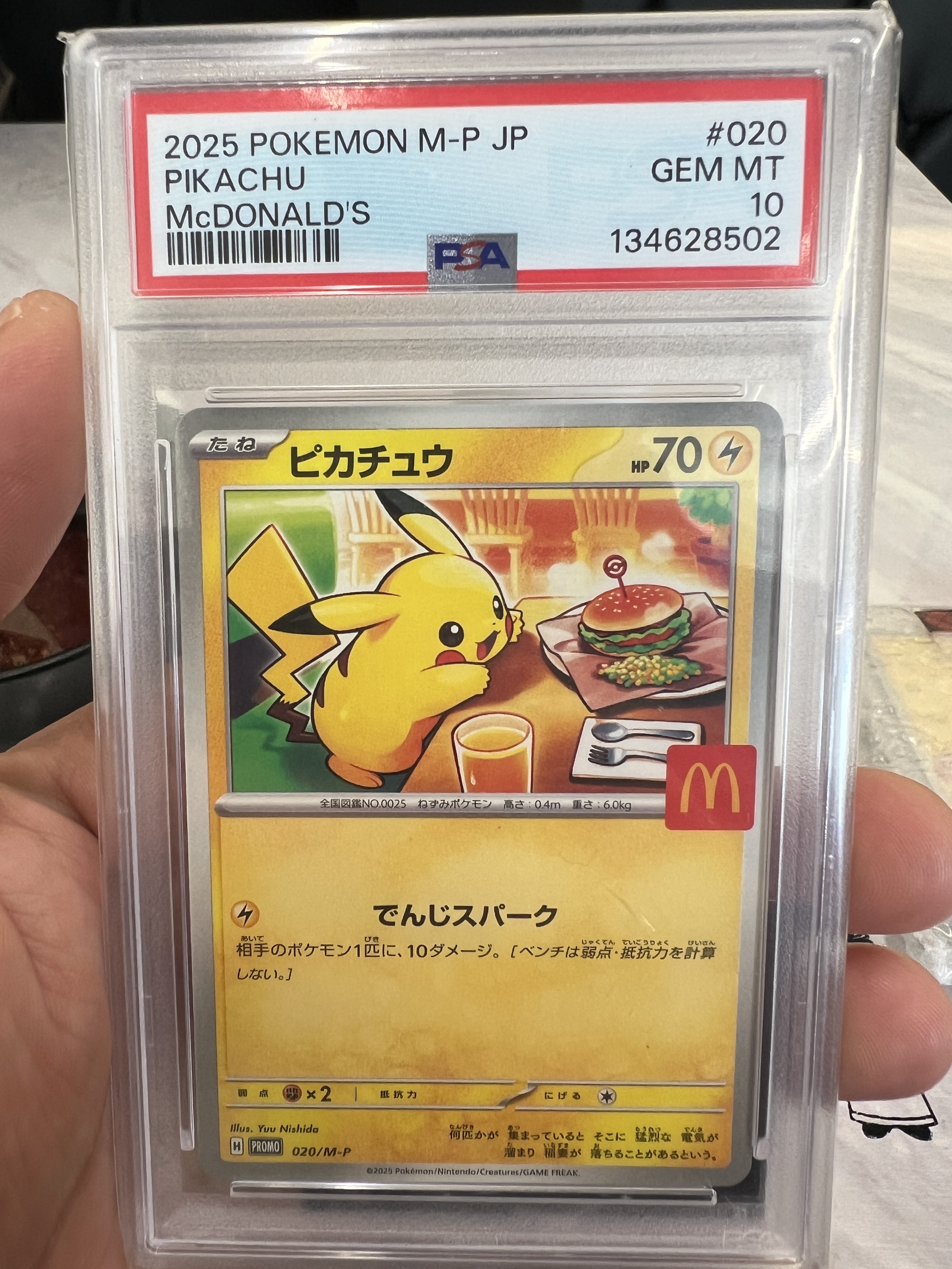 Pokemon TCG Pikachu P Mega Evolution Promos (Japanese Ver.) 착용 스타일