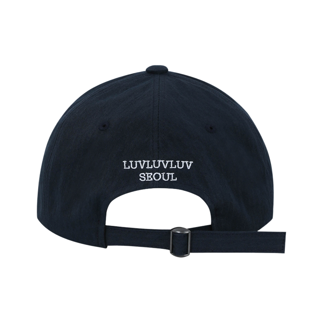 러브러브러브 SV The Most Basic 베이스볼 캡 네이비(LUVLUVLUV SV The Most Basic Baseball Cap Navy) - 3
