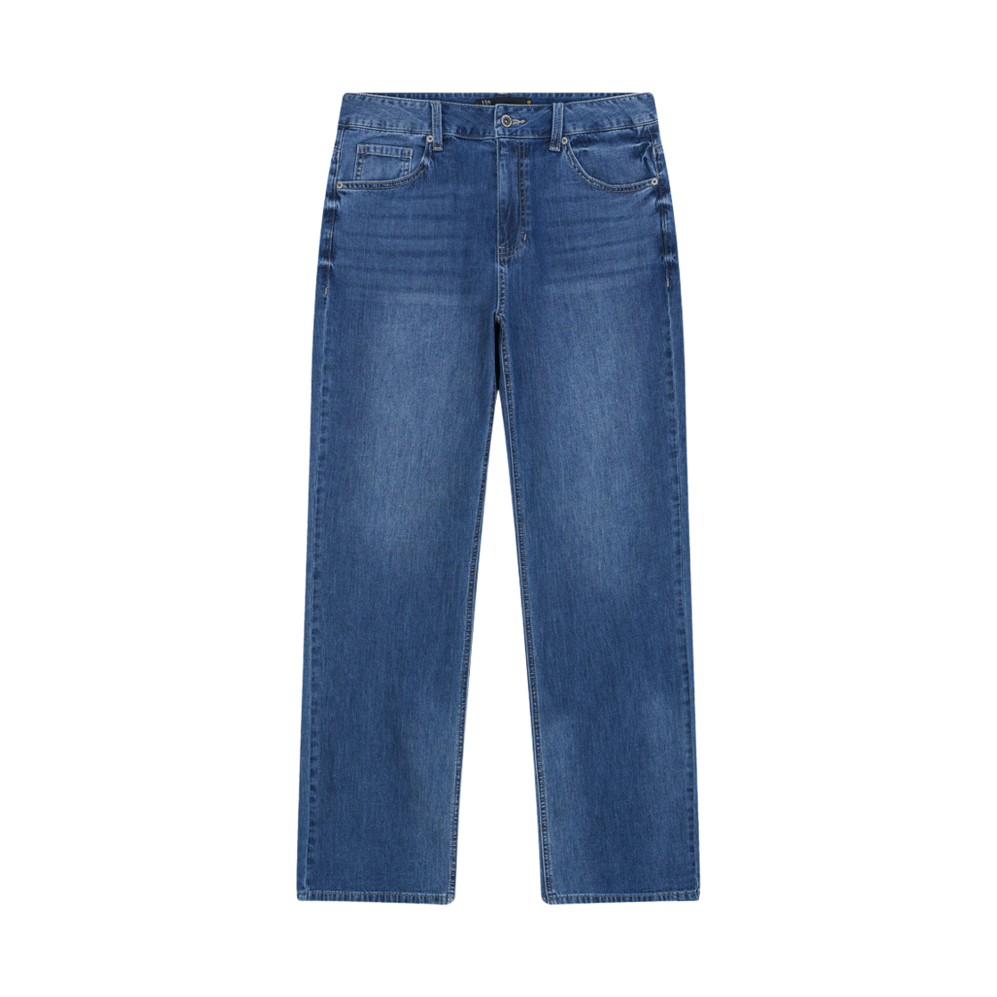 6SS13PT63 Ryul+Wai: Denim Straight Pants Dark Blue C6