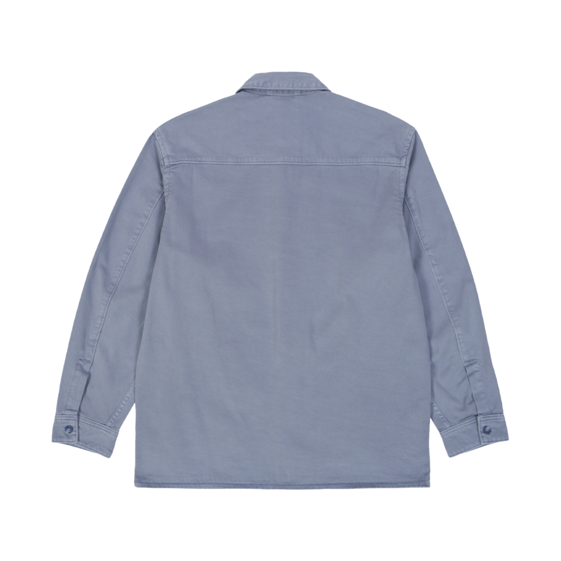 률앤와이 데님 가먼츠 다잉 포켓 셔츠 블루 C6(Ryul+Wai: Denim Garment Dyeing Pocket Shirts Blue C6) - 2