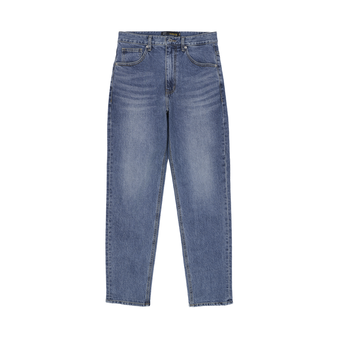 6SS22PT43 Ryul+Wai: Denim Crack Washing Pants M Blue C6