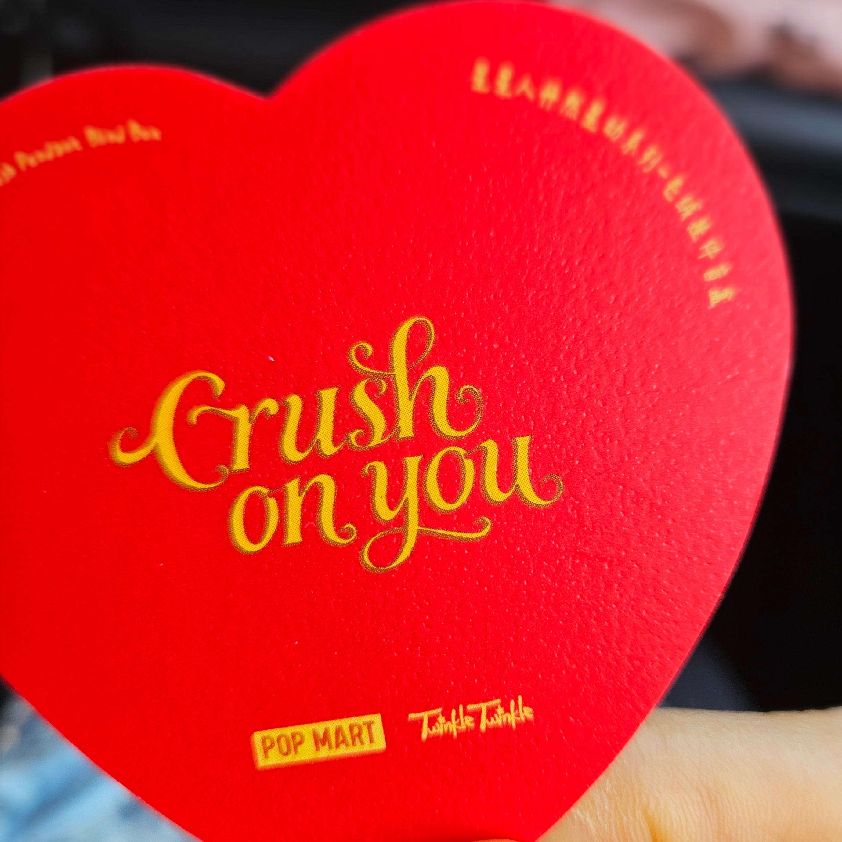 Pop Mart Twinkle Twinkle Crush On You Series Plush Pendent Skip A Beat (Opened Case) 착용 스타일 - 7