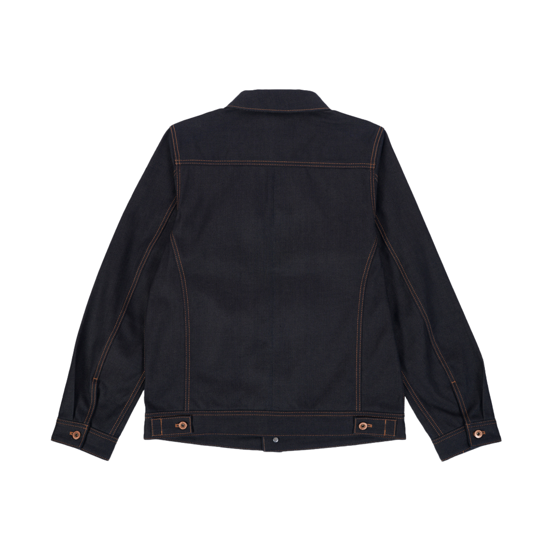 률앤와이 데님 생지 셀비지 원포켓 자켓 인디고 C6(Ryul+Wai: Denim Raw Selvedge One Pocket Jacket Indigo C6) - 2