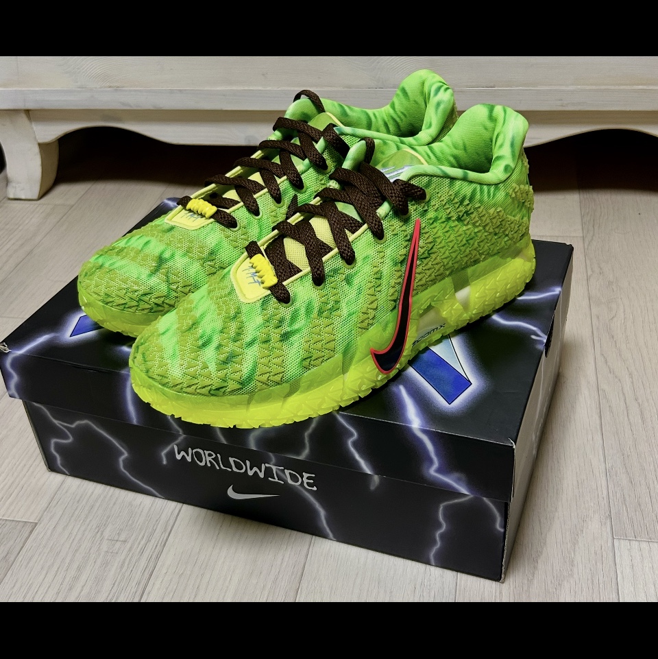 Nike Ja 3 EP Light Lemon Twist Hemp 착용 스타일 - 1