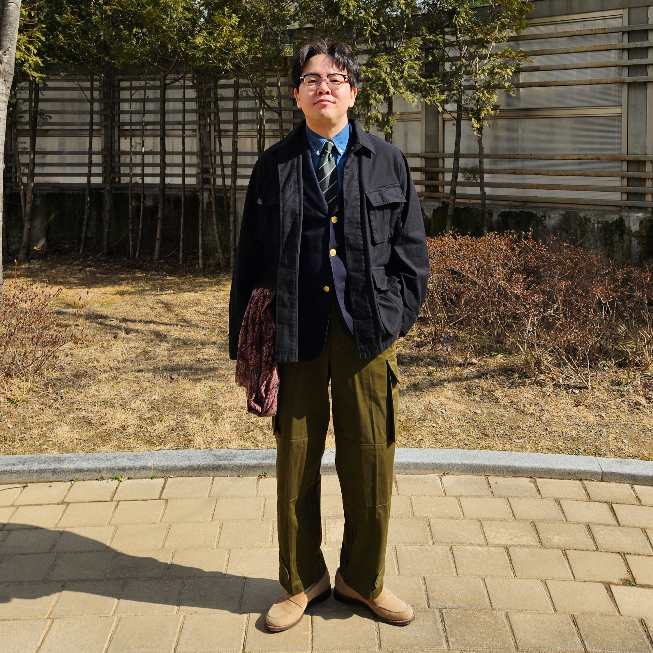 Alden 6244 Suede Unlined Penny Loafer Tan - D, [30%적립] Polo Ralph Lauren Custom Fit Denim Shirt Navy 착용 스타일 - 2