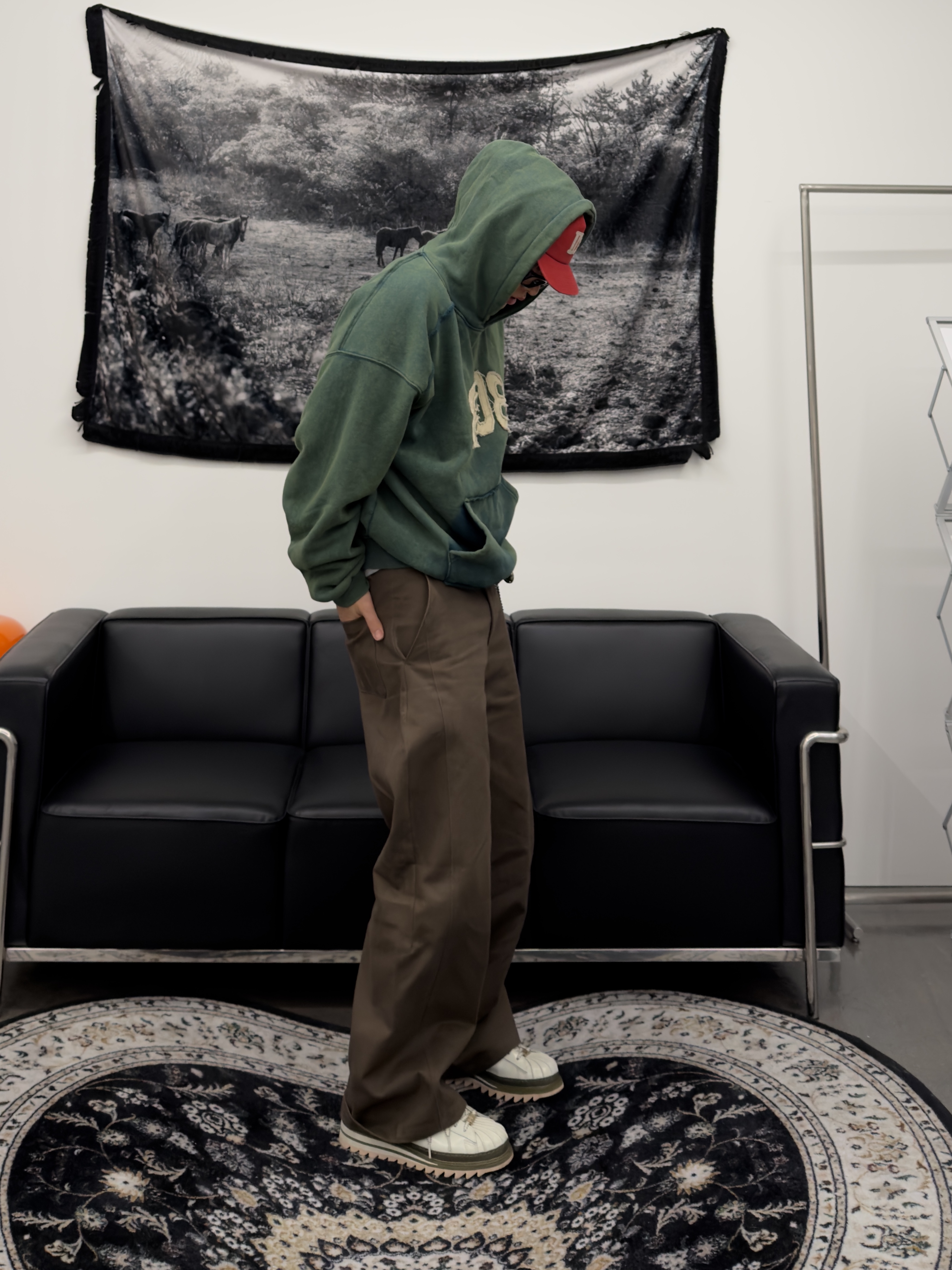 Adidas x BAPE x Edison Chen Clot Superstar Off White Branch 착용 스타일 - 3