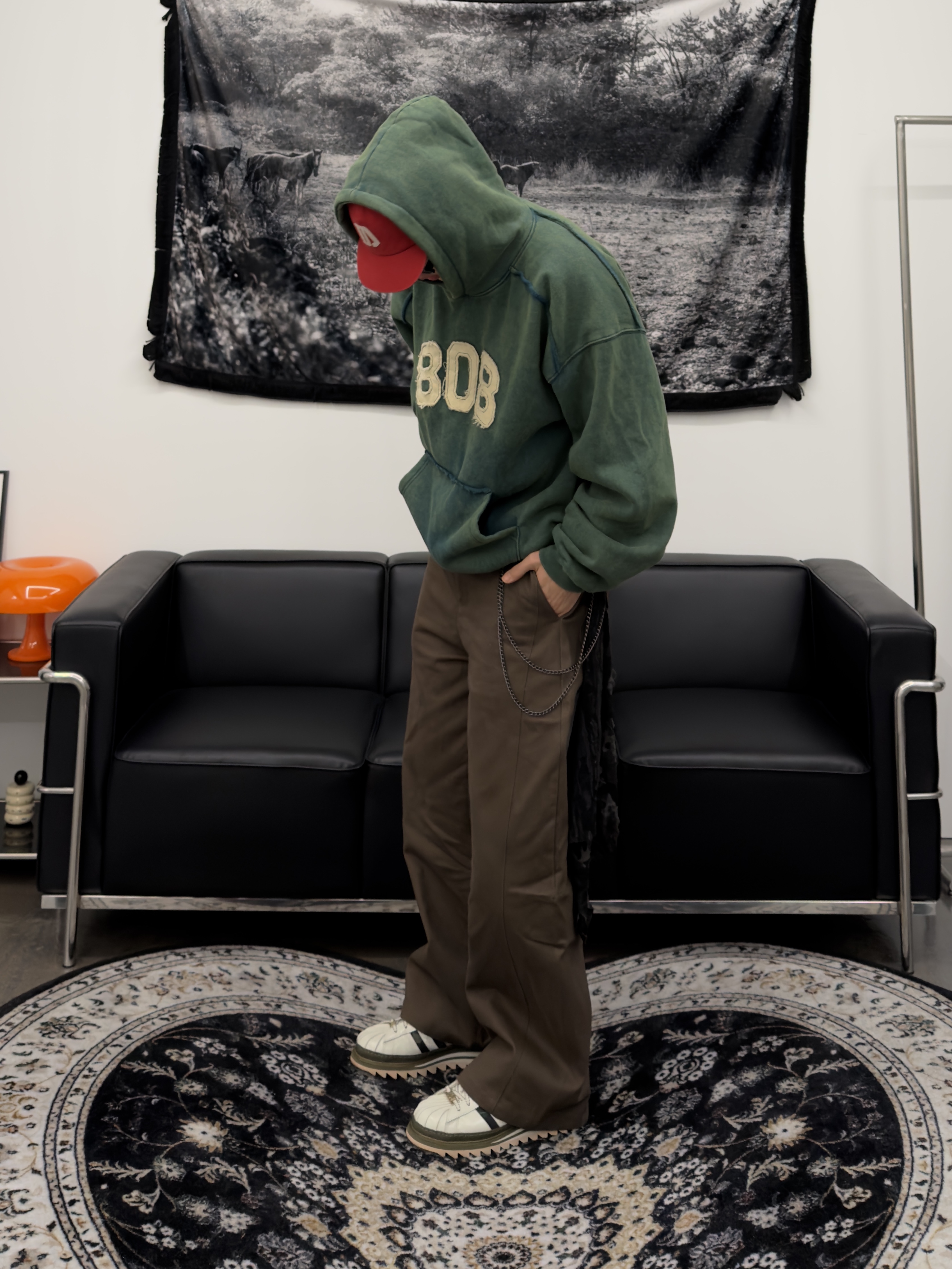 Adidas x BAPE x Edison Chen Clot Superstar Off White Branch 착용 스타일 - 2