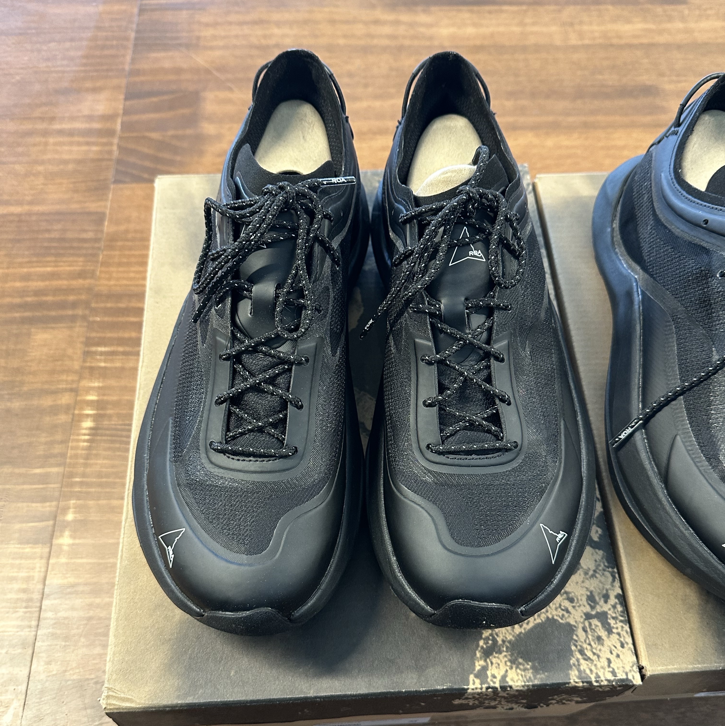 Roa Hiking Sella Black 착용 스타일