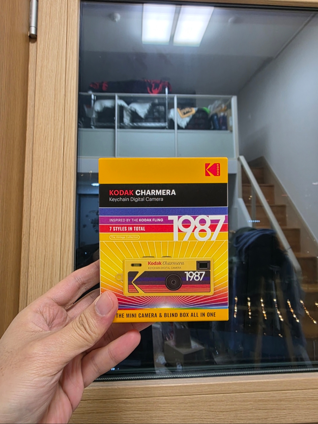 Kodak Charmera Key Chain Film Camera Sealed Case (1 Blind Box) 착용 스타일 - 2