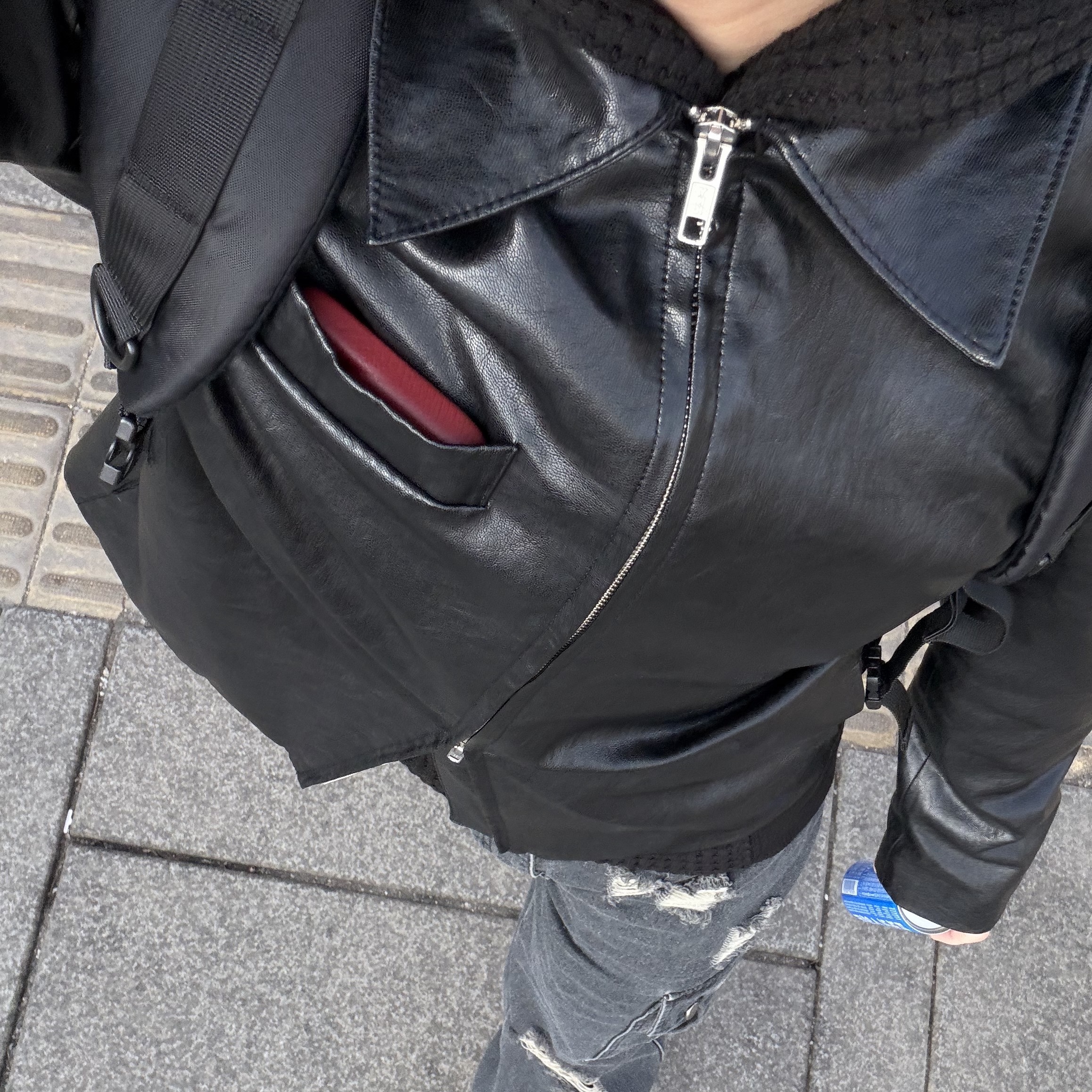 Ignota Core:13 Panel Hoodie M Black 착용 스타일 - 4