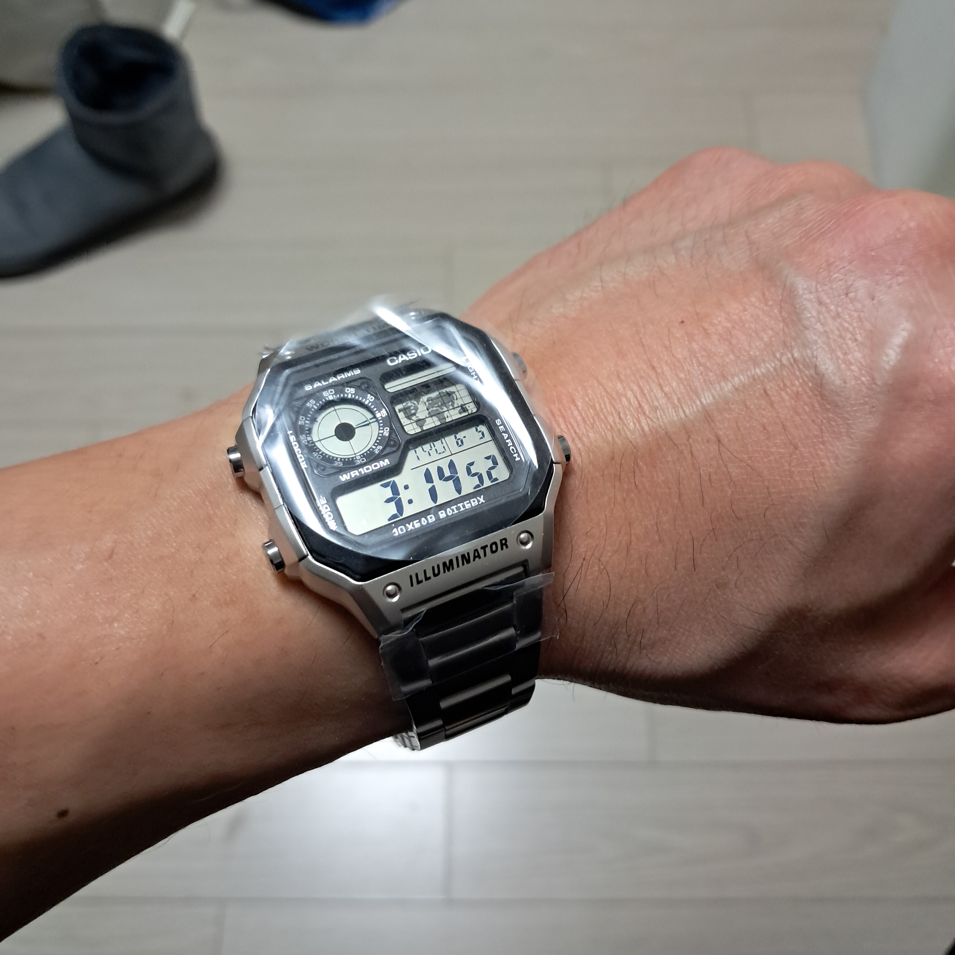 Casio AE-1200WHD-1AV 착용 스타일 - 2