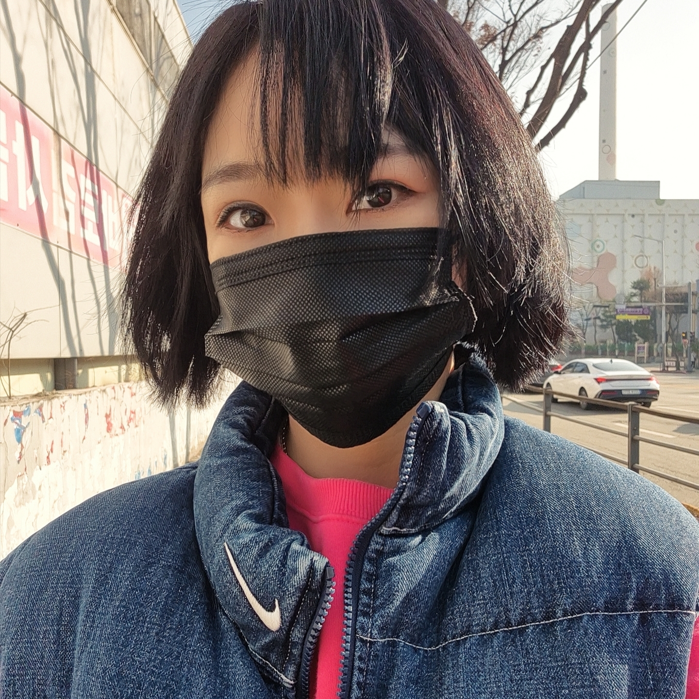 Supreme x Nike Denim Puffer Vest Indigo - 24SS 착용 스타일