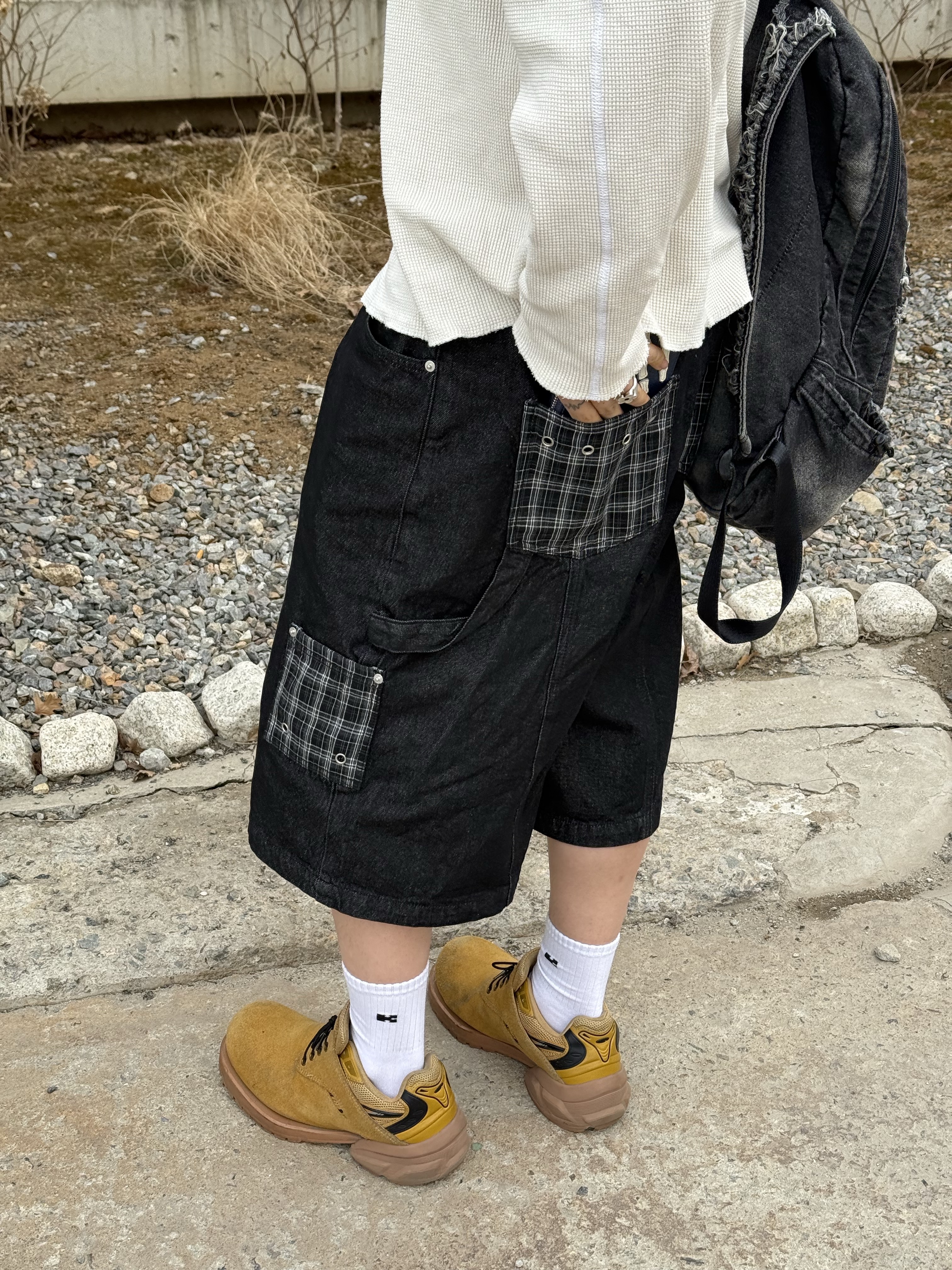 Remagine Hybrid Derby Shoes Starting Bigger Wheat, Kapital Thumbs Up Bone Hand Zip Wallet Navy 착용 스타일 - 8