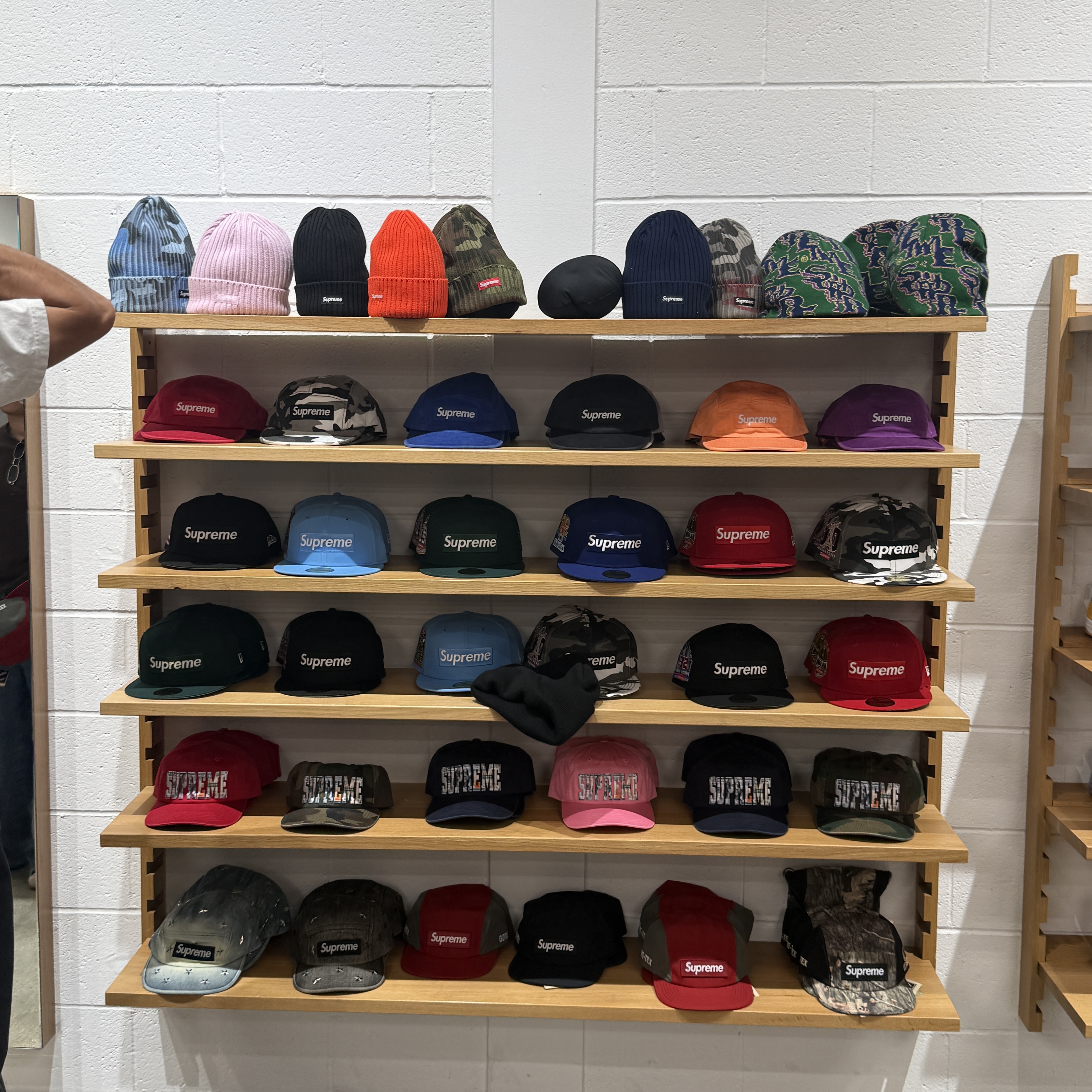 Supreme Washed Chino Twill Camp Cap Red - 26SS 착용 스타일