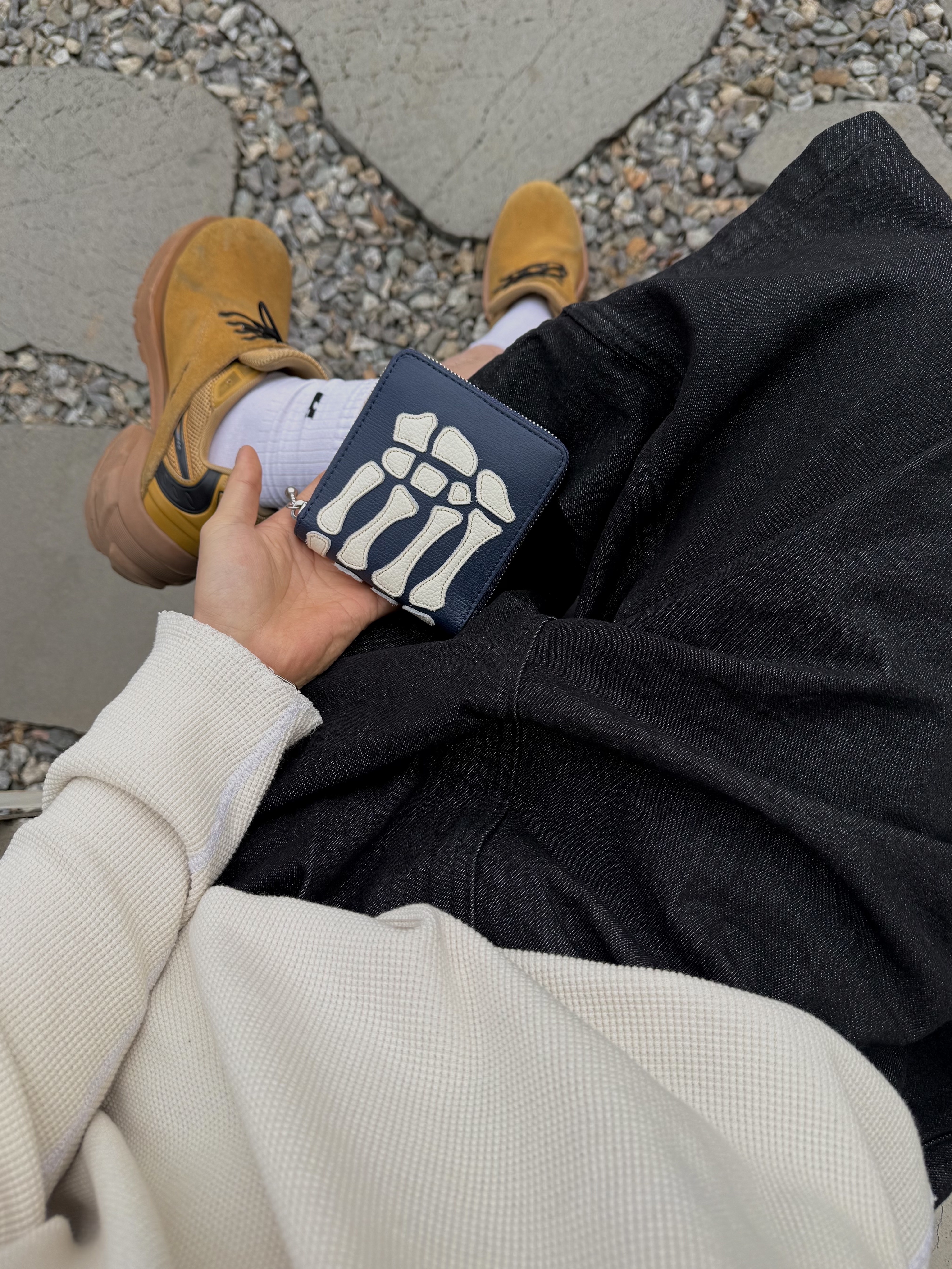 Remagine Hybrid Derby Shoes Starting Bigger Wheat, Kapital Thumbs Up Bone Hand Zip Wallet Navy 착용 스타일 - 9