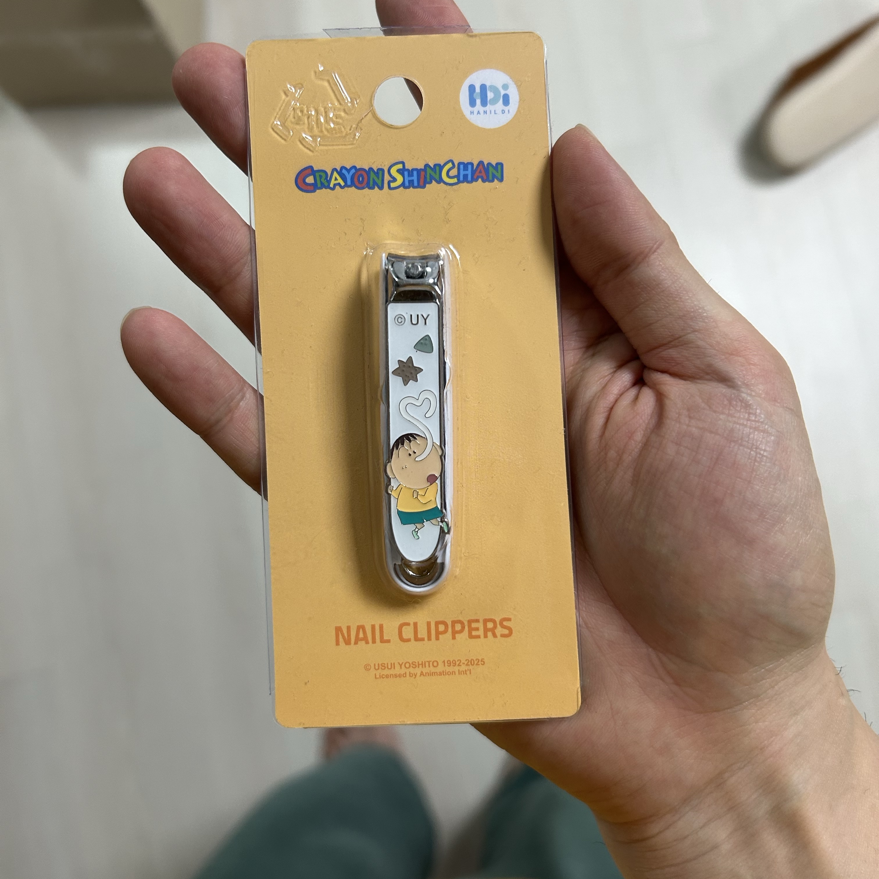 Animore  CRAYON SHINCHAN bochan nail clippers 착용 스타일