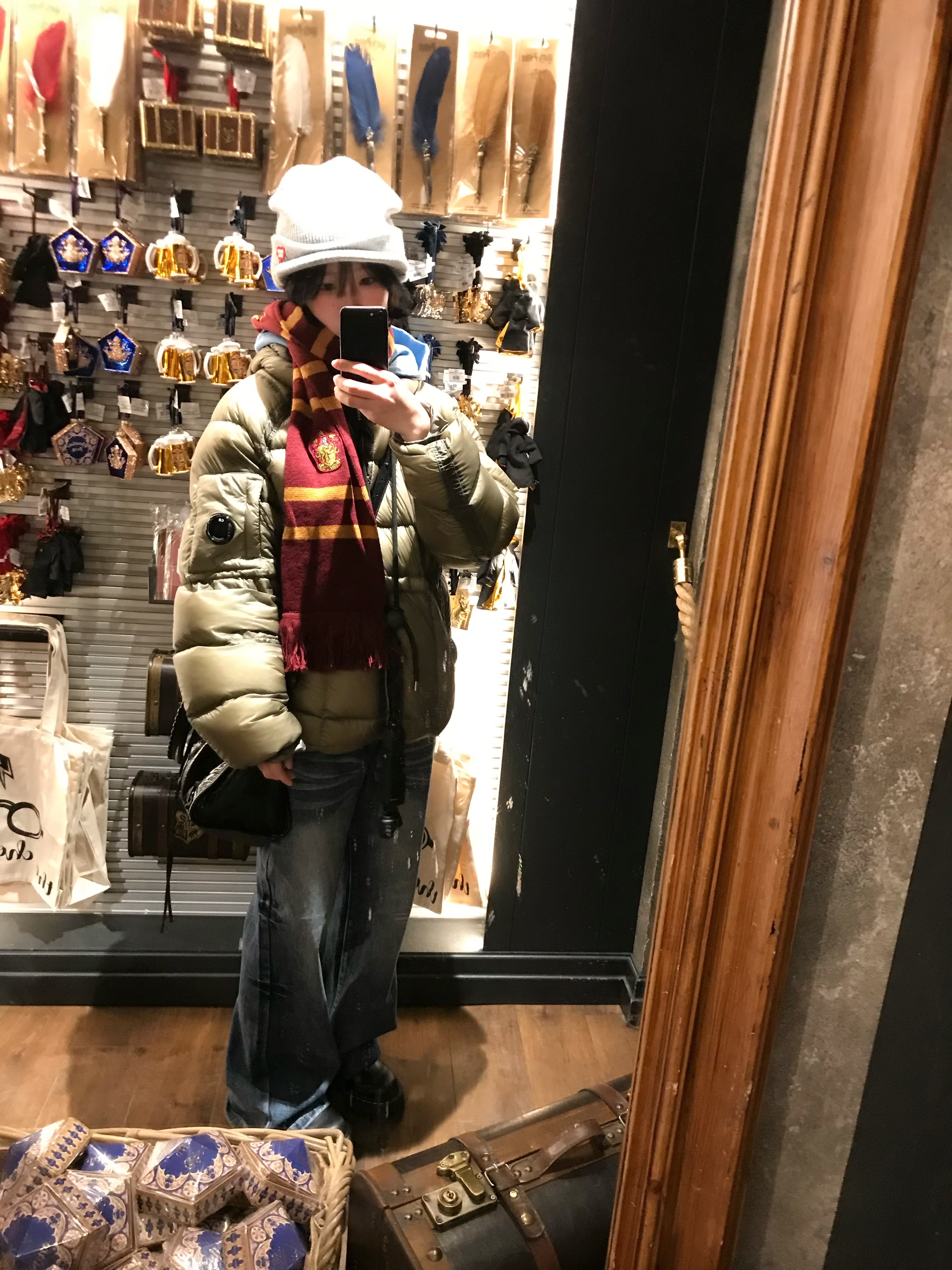 C.P. Company D.D. Shell Hooded Down Jacket Fungi Grey - 25FW, C.P. Company D.D. Shell Hooded Down Jacket Seagrass - 25FW 착용 스타일 - 2