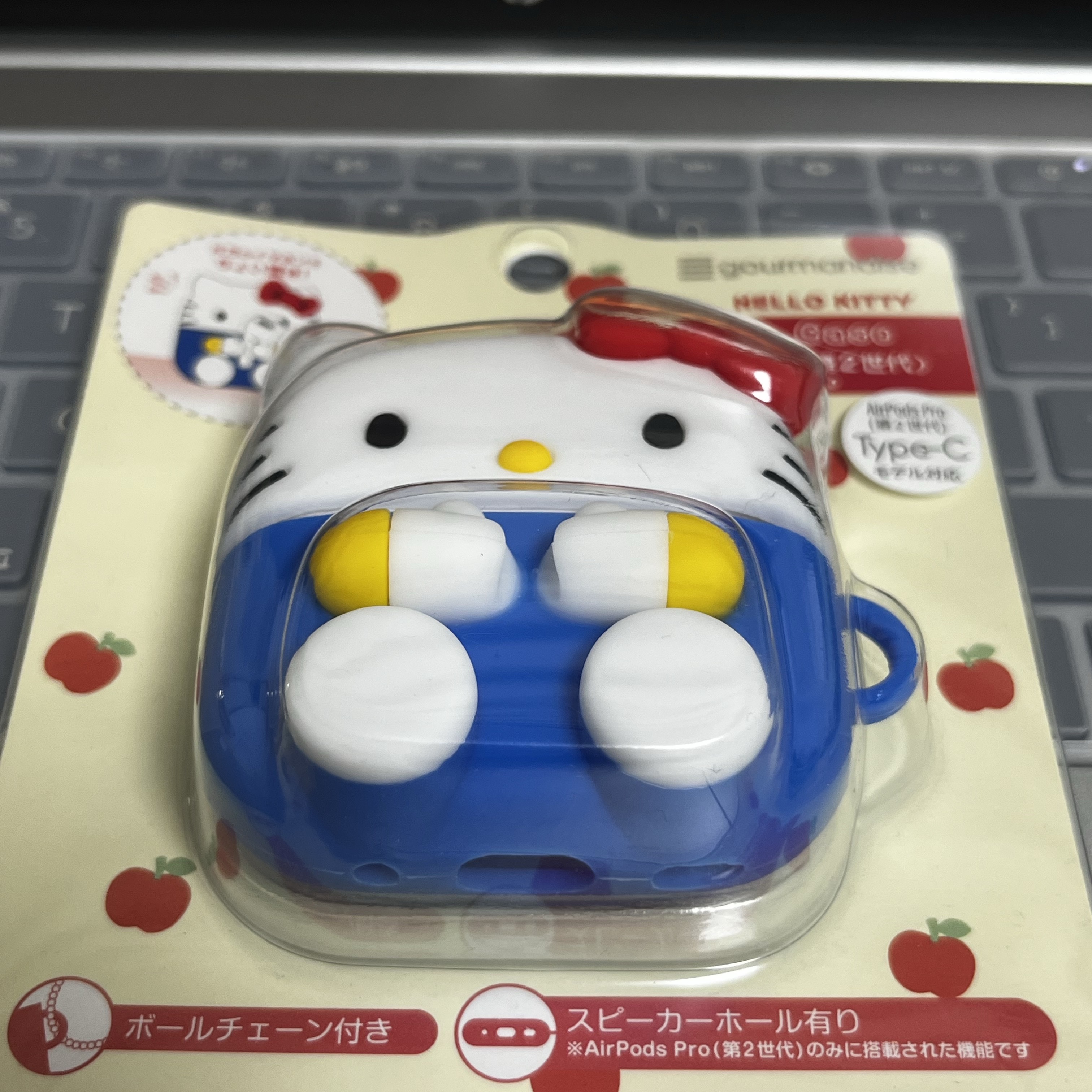 Sanrio Hello Kitty AirPods Pro 1st/2nd gen Case 착용 스타일