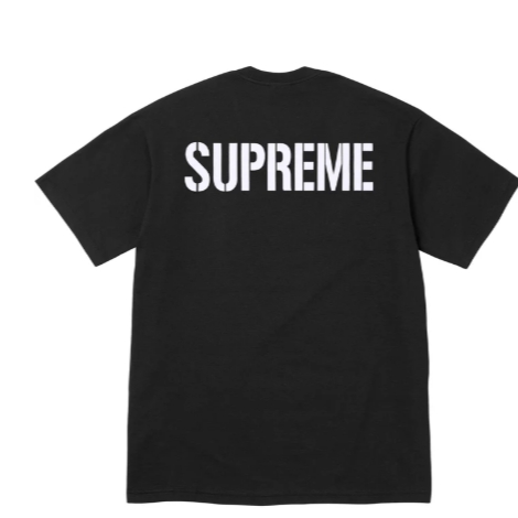 Supreme World Famous T-Shirt Black - 26SS 착용 스타일 - 1