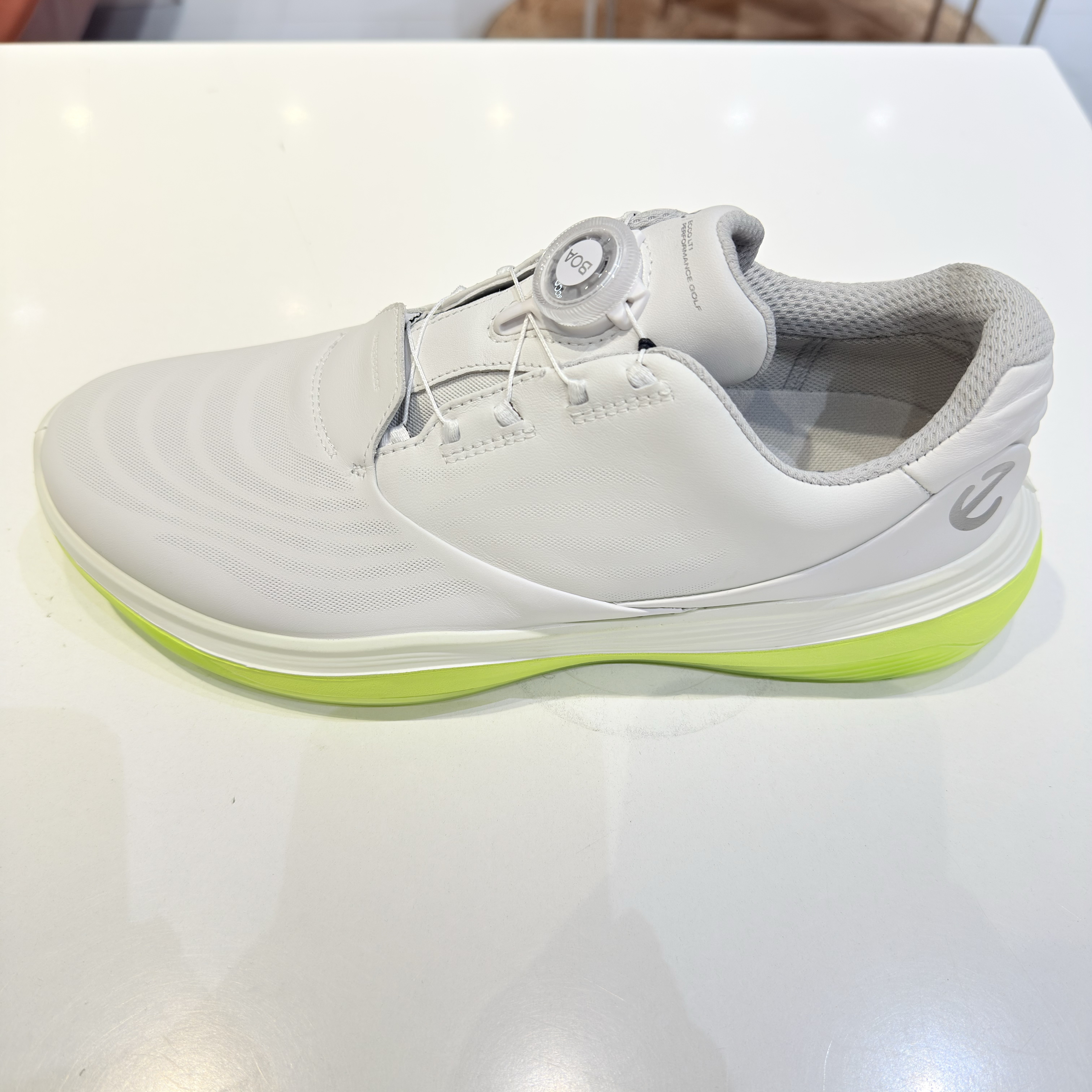 Ecco Golf LT1 Shoes White 착용 스타일 - 1