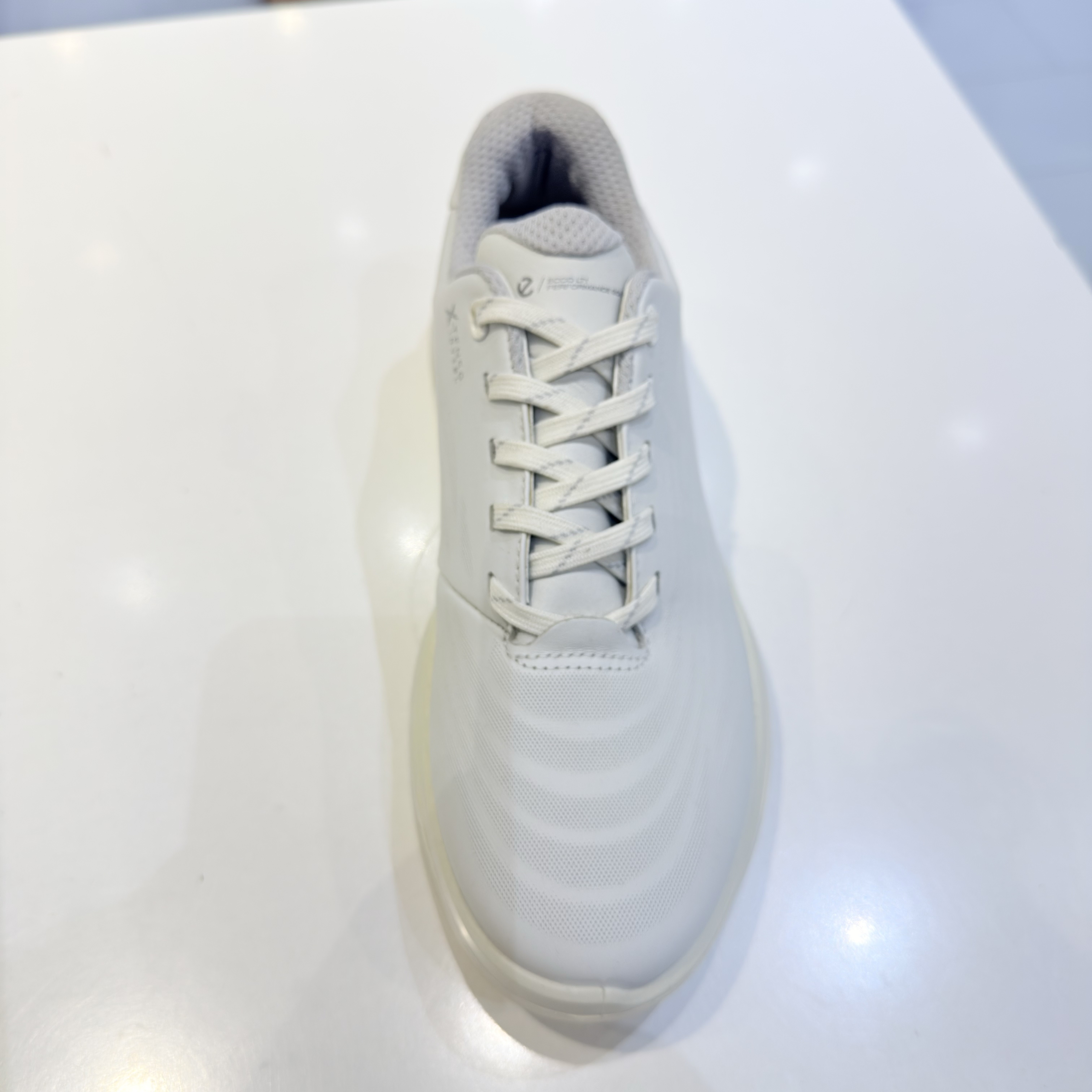 (W) Ecco Golf LT1 Shoes White 착용 스타일 - 1